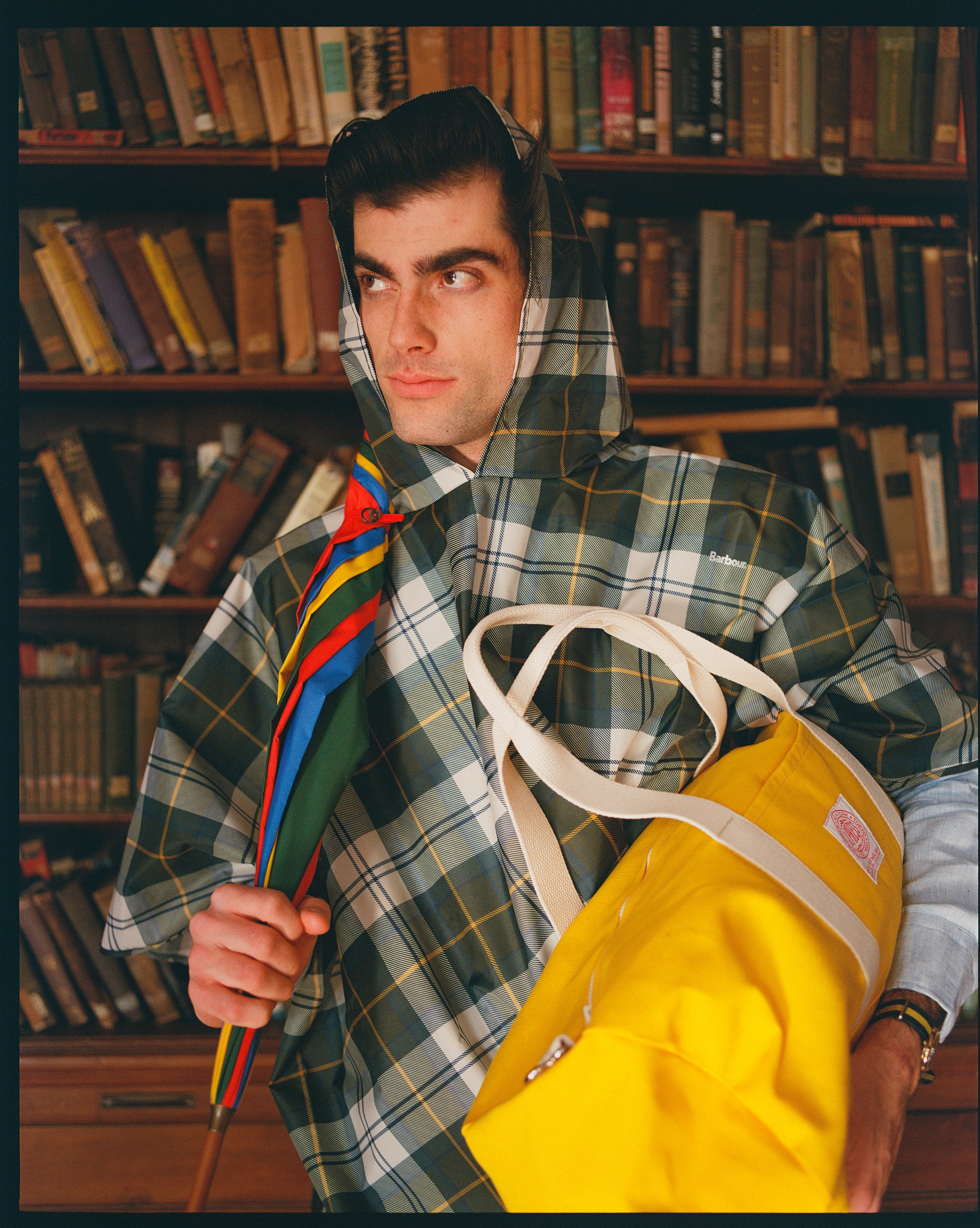 Barbour Ancient Tartan Showerproof Poncho