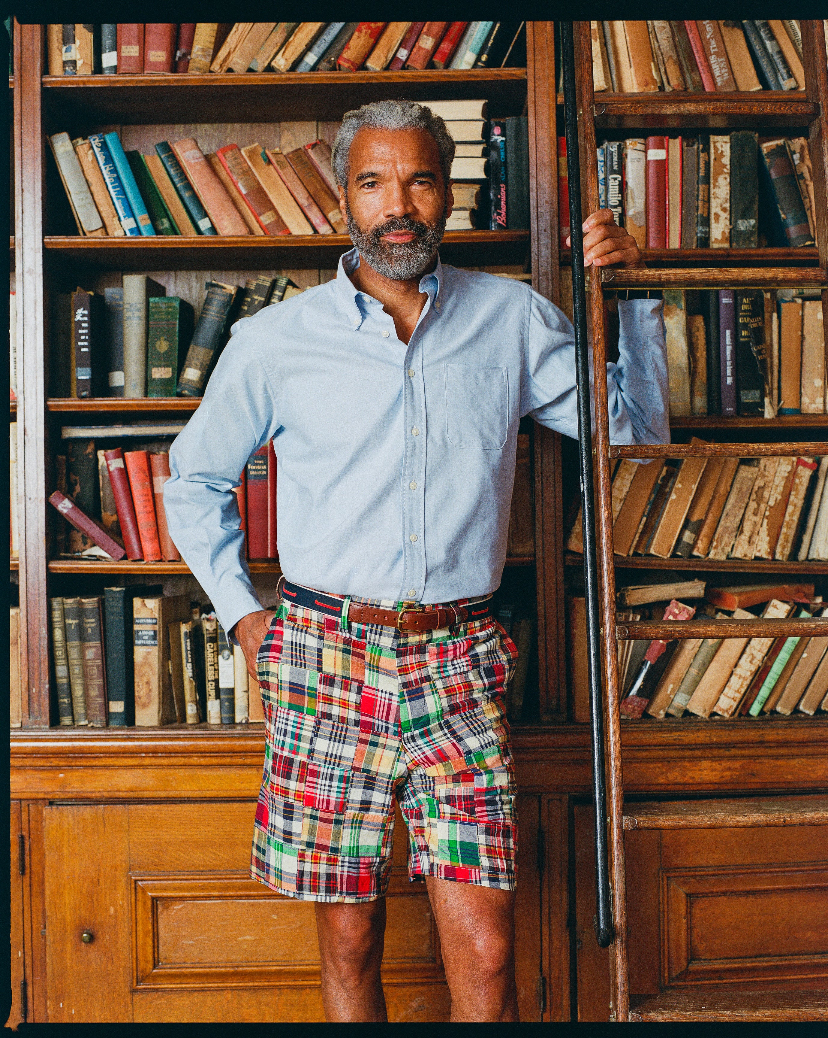 Made-in-USA Patchwork Authentic Madras Shorts