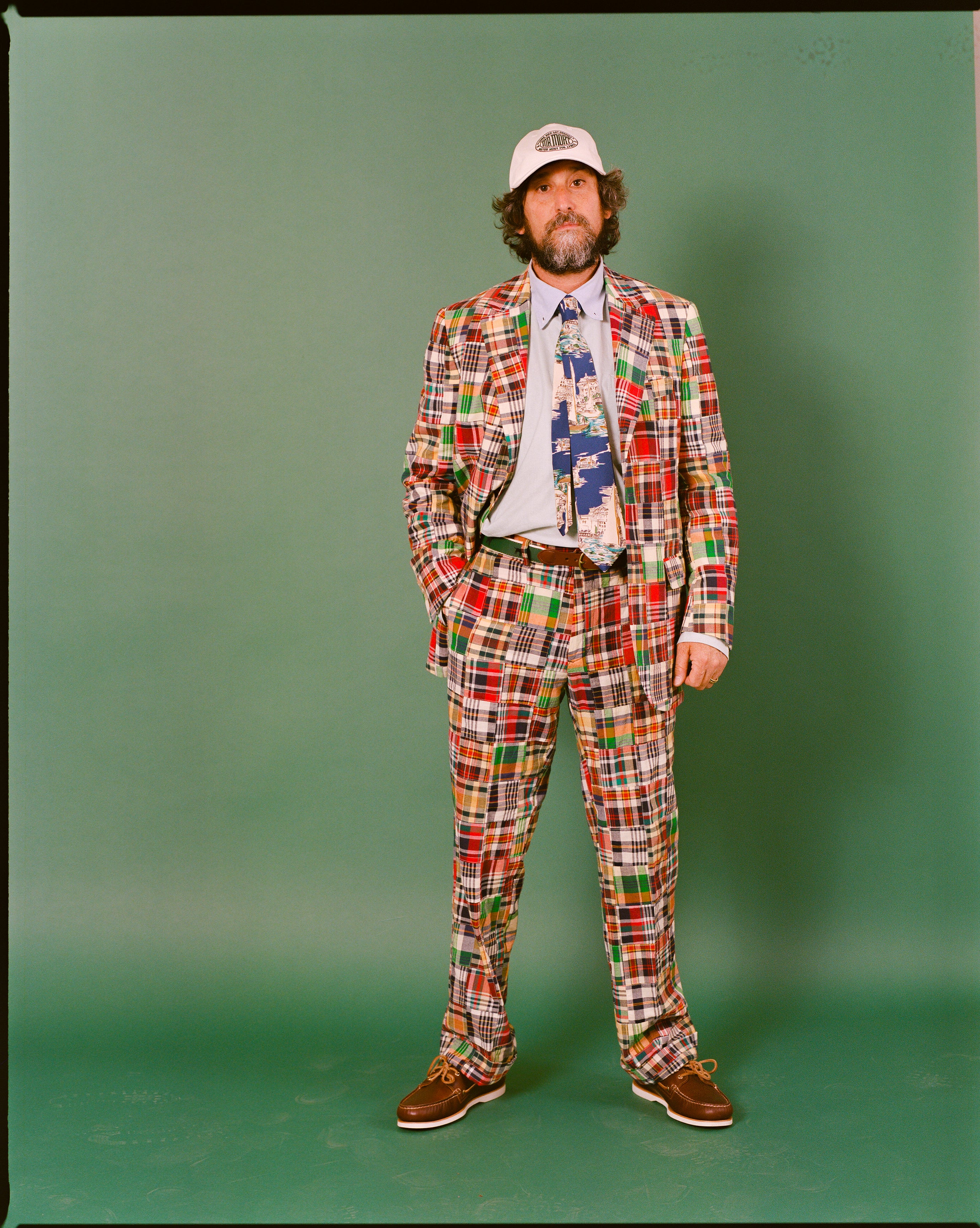 Made-in-Canada Patchwork Authentic Madras Sport Coat