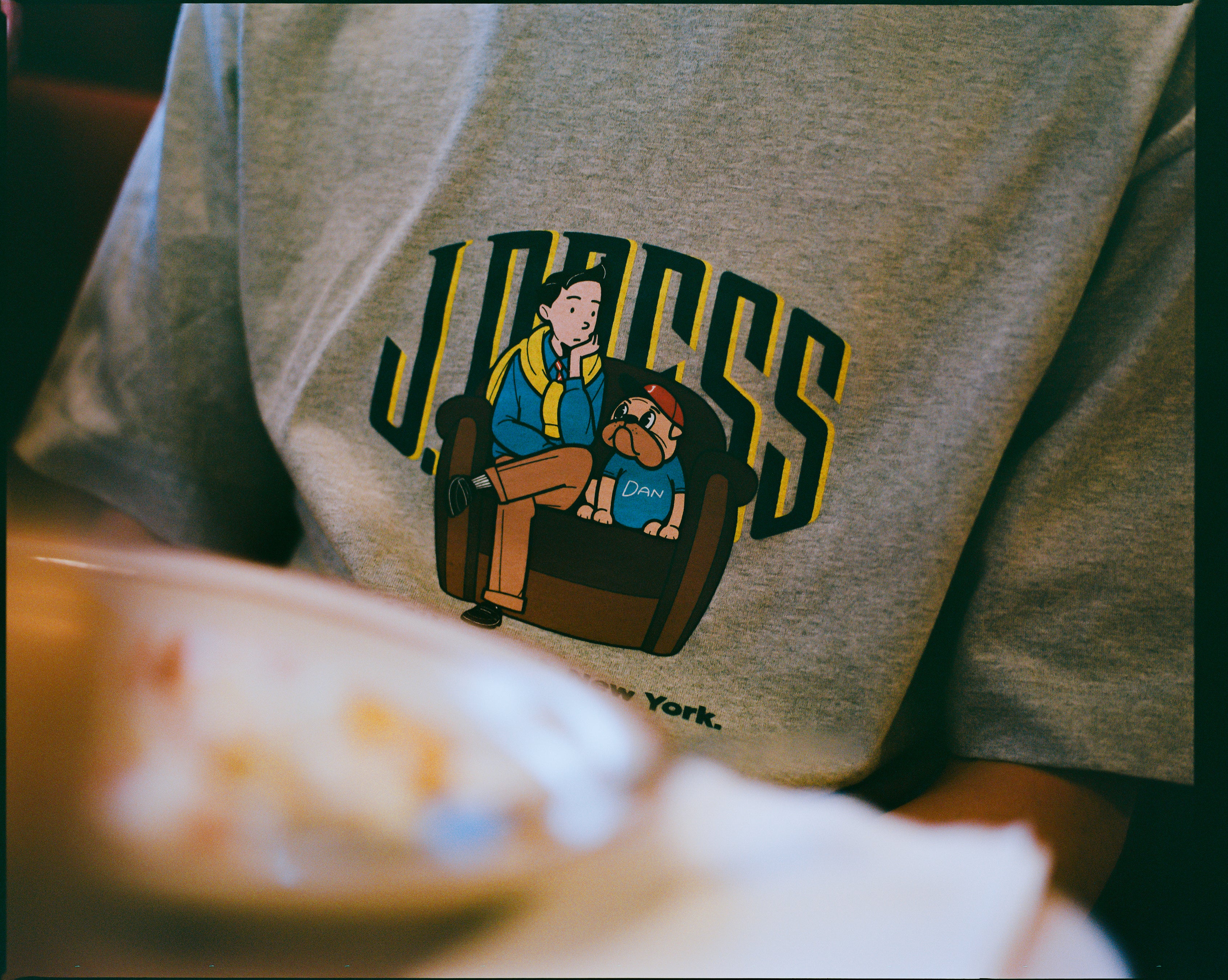 Aaron Chang Grey Club Chair "Ivy Boy" T-Shirt