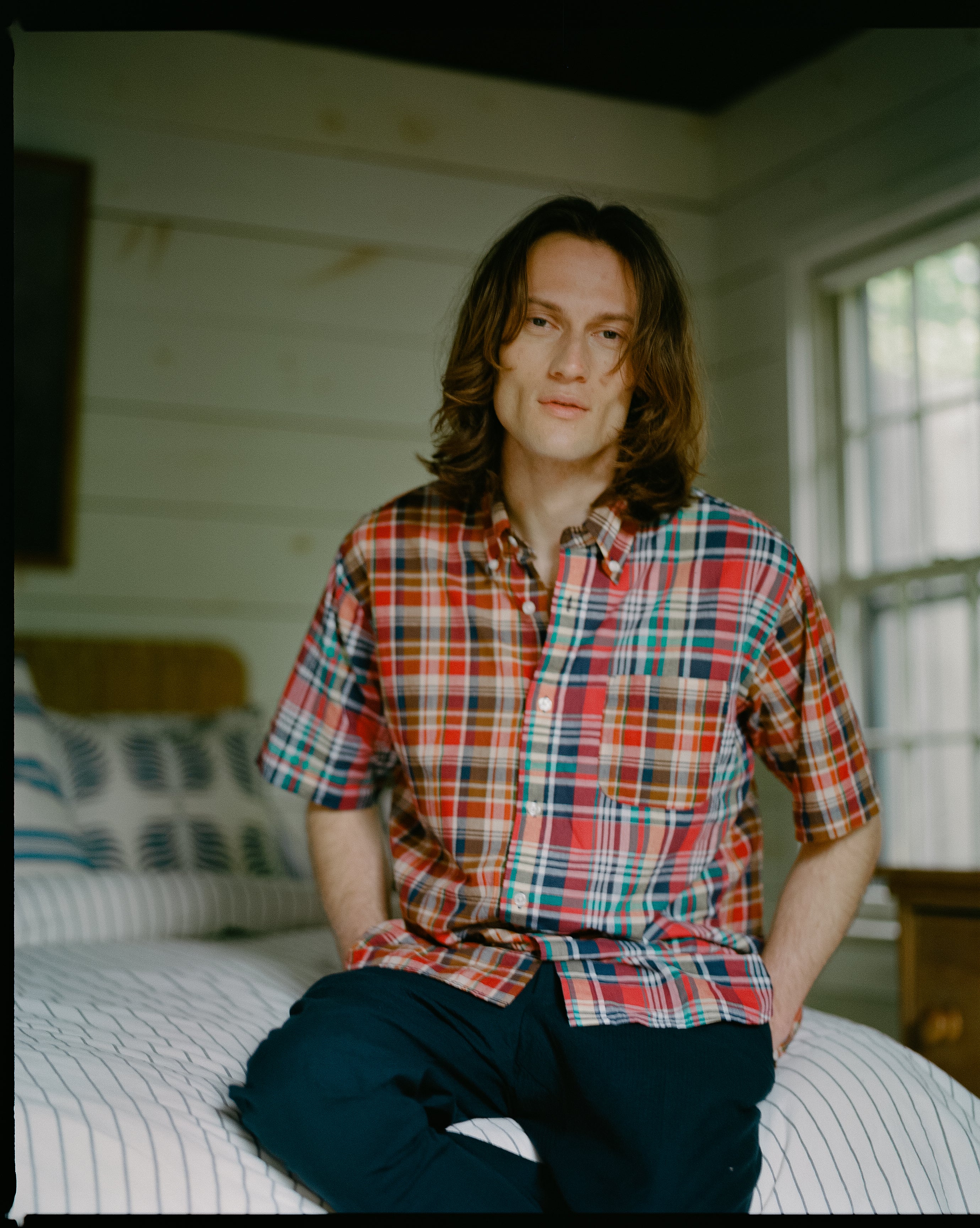 Short Sleeve Madras Fun Shirt - Classic Fit