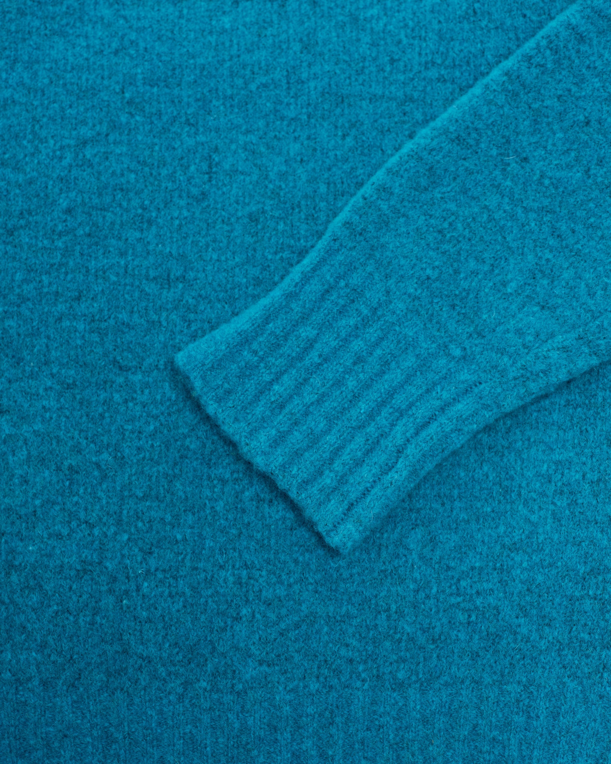 Turquoise Crewneck Sweater - Trim Fit