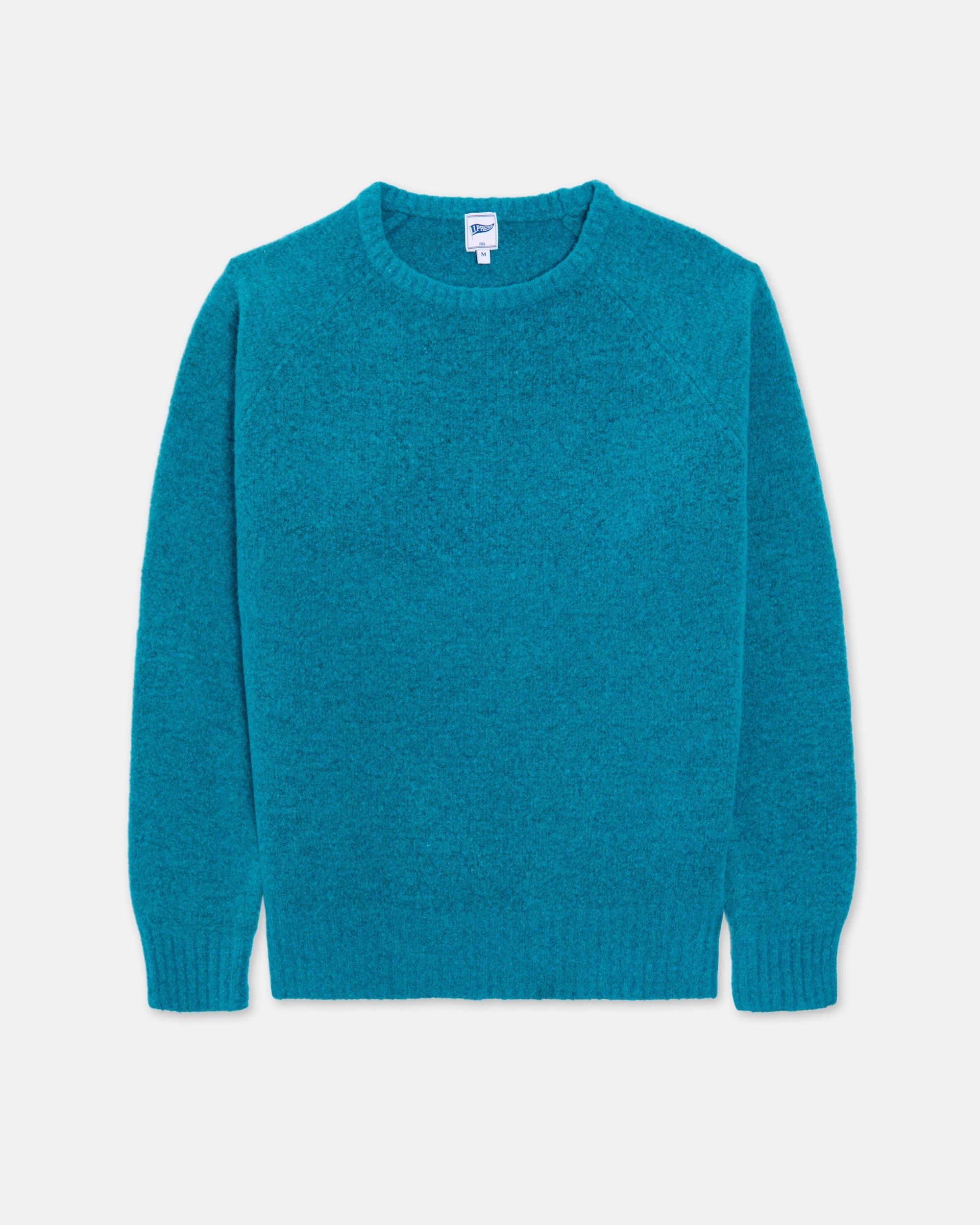 Turquoise Crewneck Sweater - Trim Fit