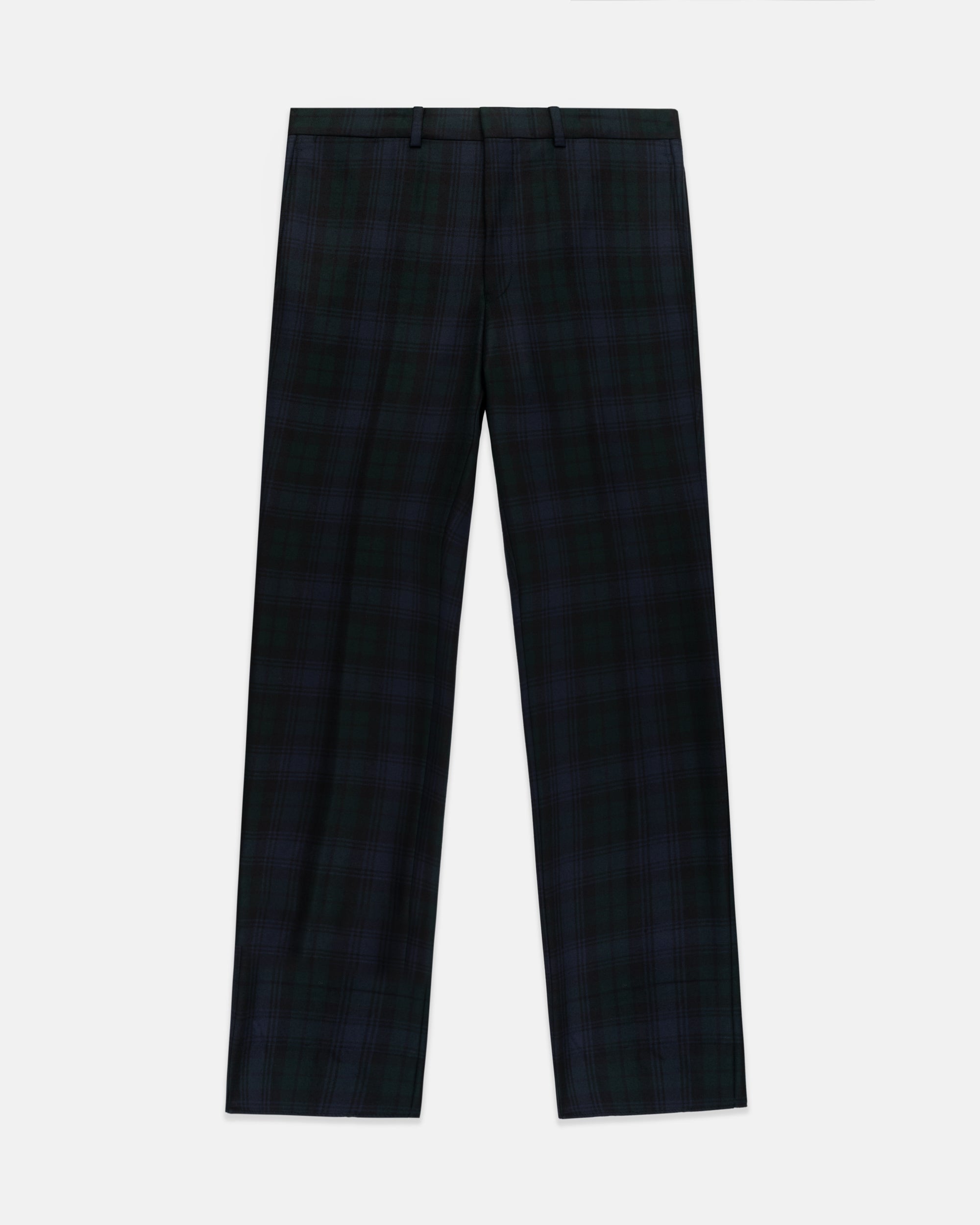Made-in-Canada Blackwatch Tartan Wool Trouser