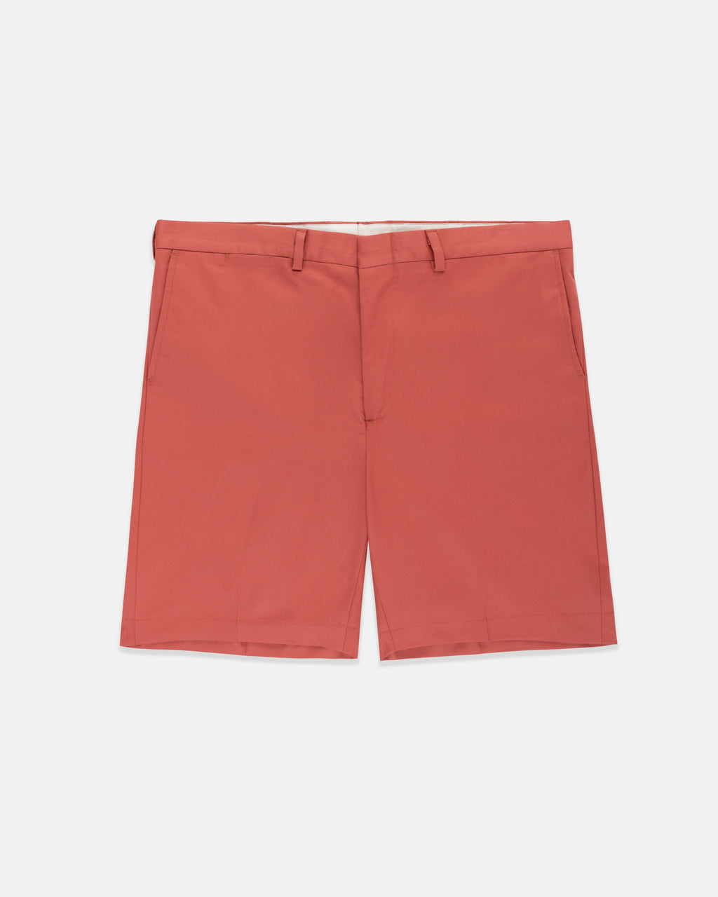 Made-in-USA Breton Red Washed Twill Classic Shorts 44