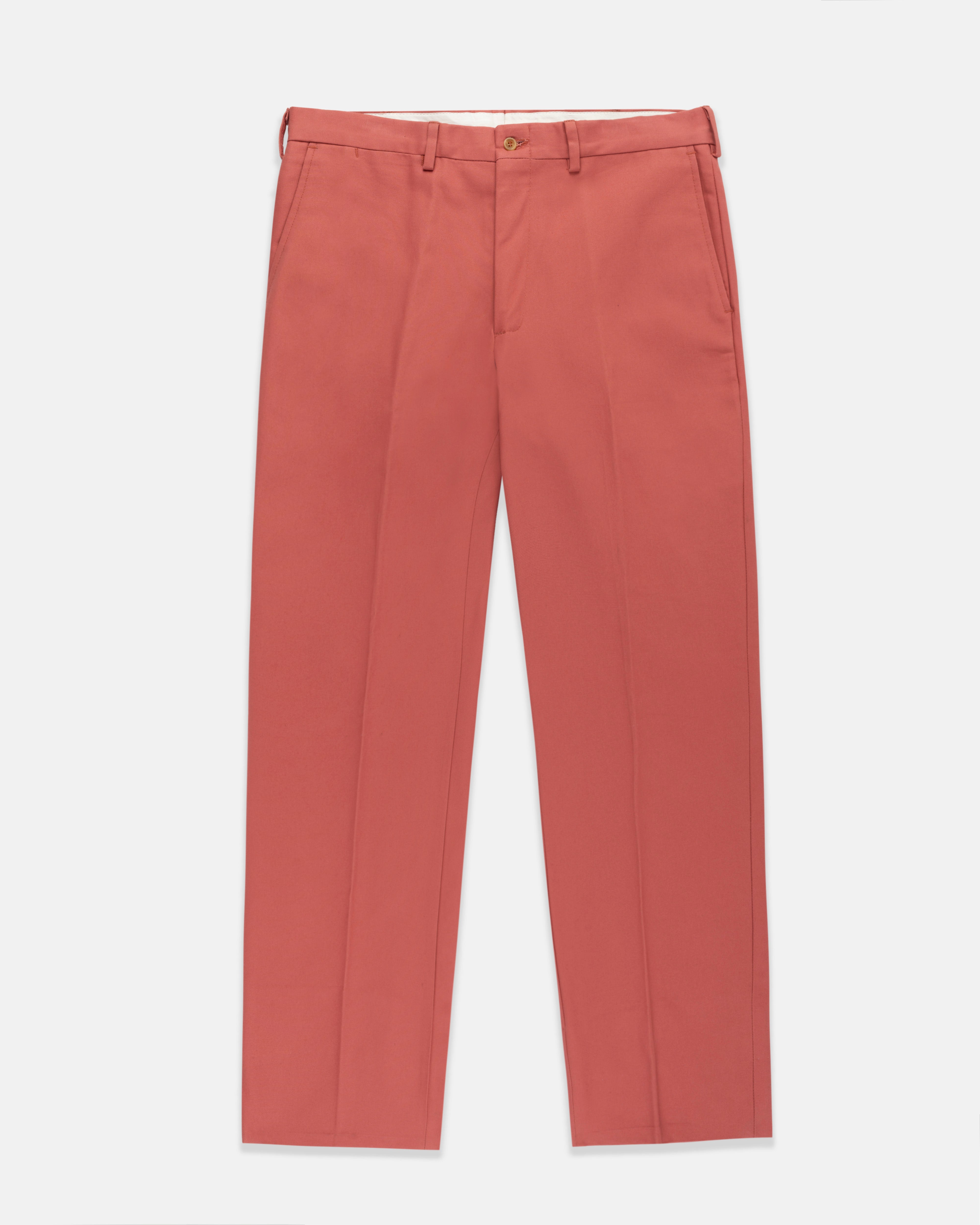Made-in-USA Breton Red Cotton Duck Pant
