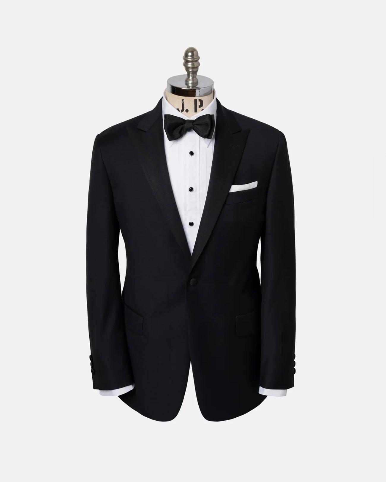 Made-in-USA Grosgrain Peak Lapel Tuxedo - Custom Make