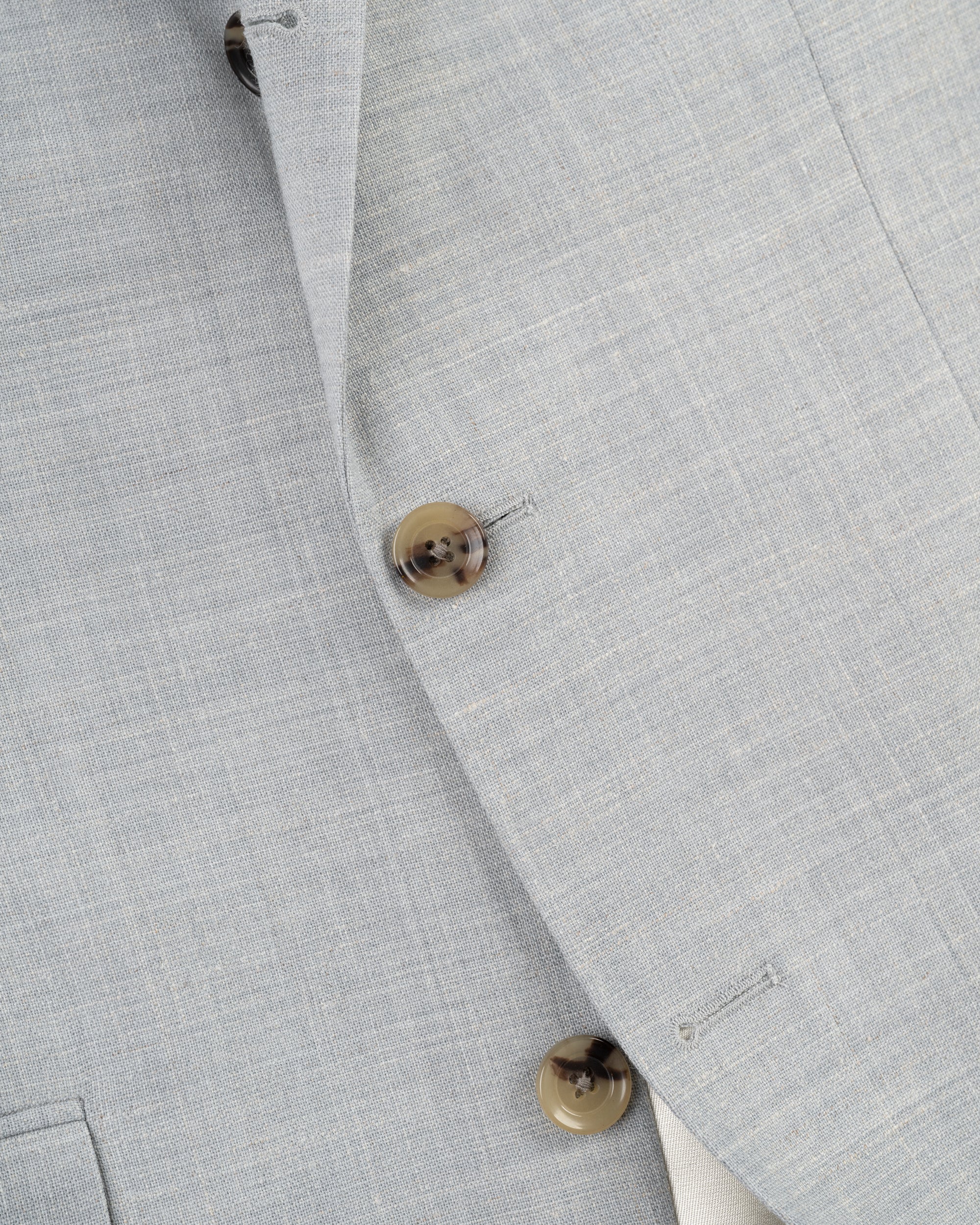 Grey Crash Linen Sport Coat