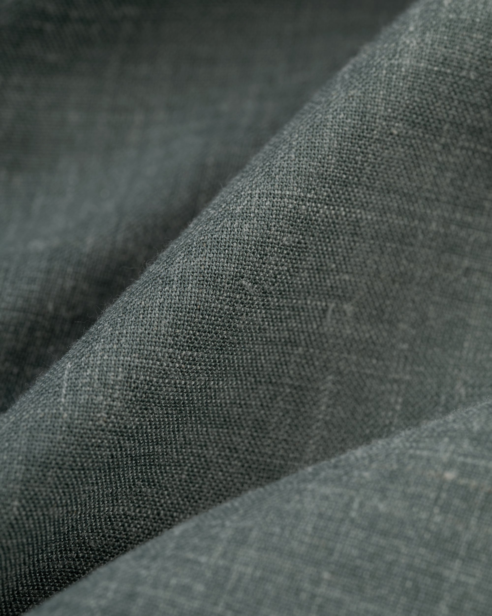 Dark Green Crash Linen Sport Coat