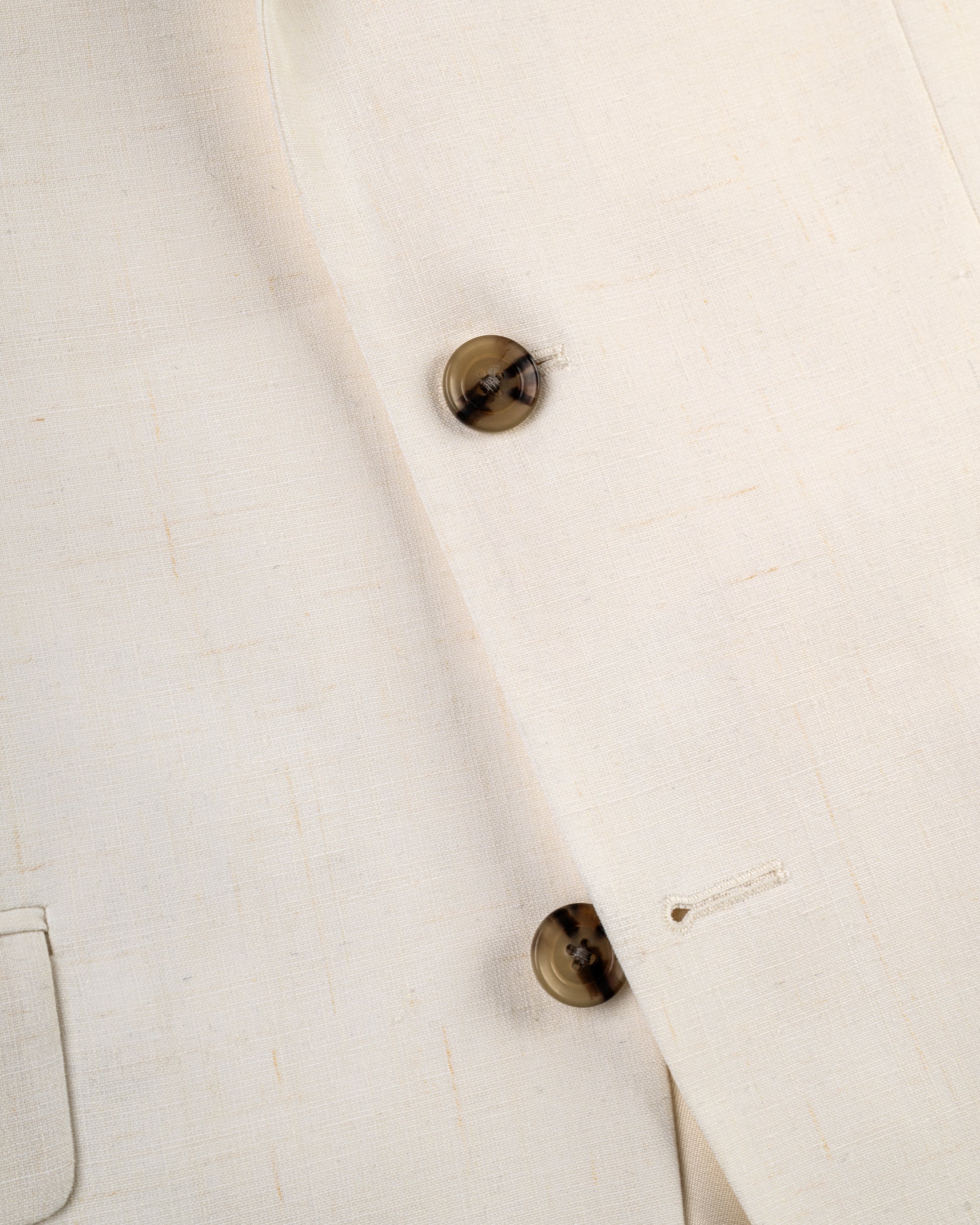 White Crash Linen Sport Coat