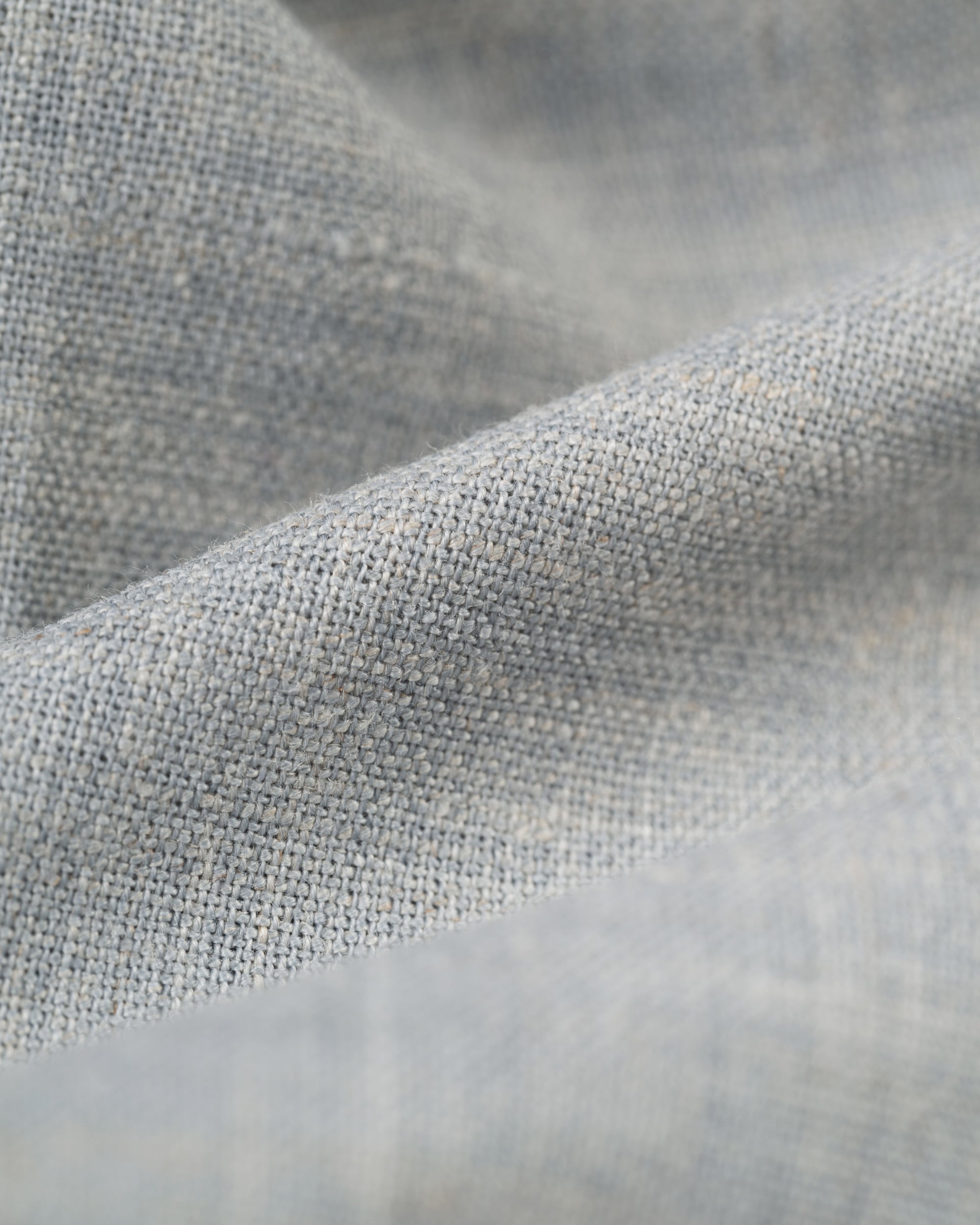 Made-in-Canada Grey Crash Linen Trousers