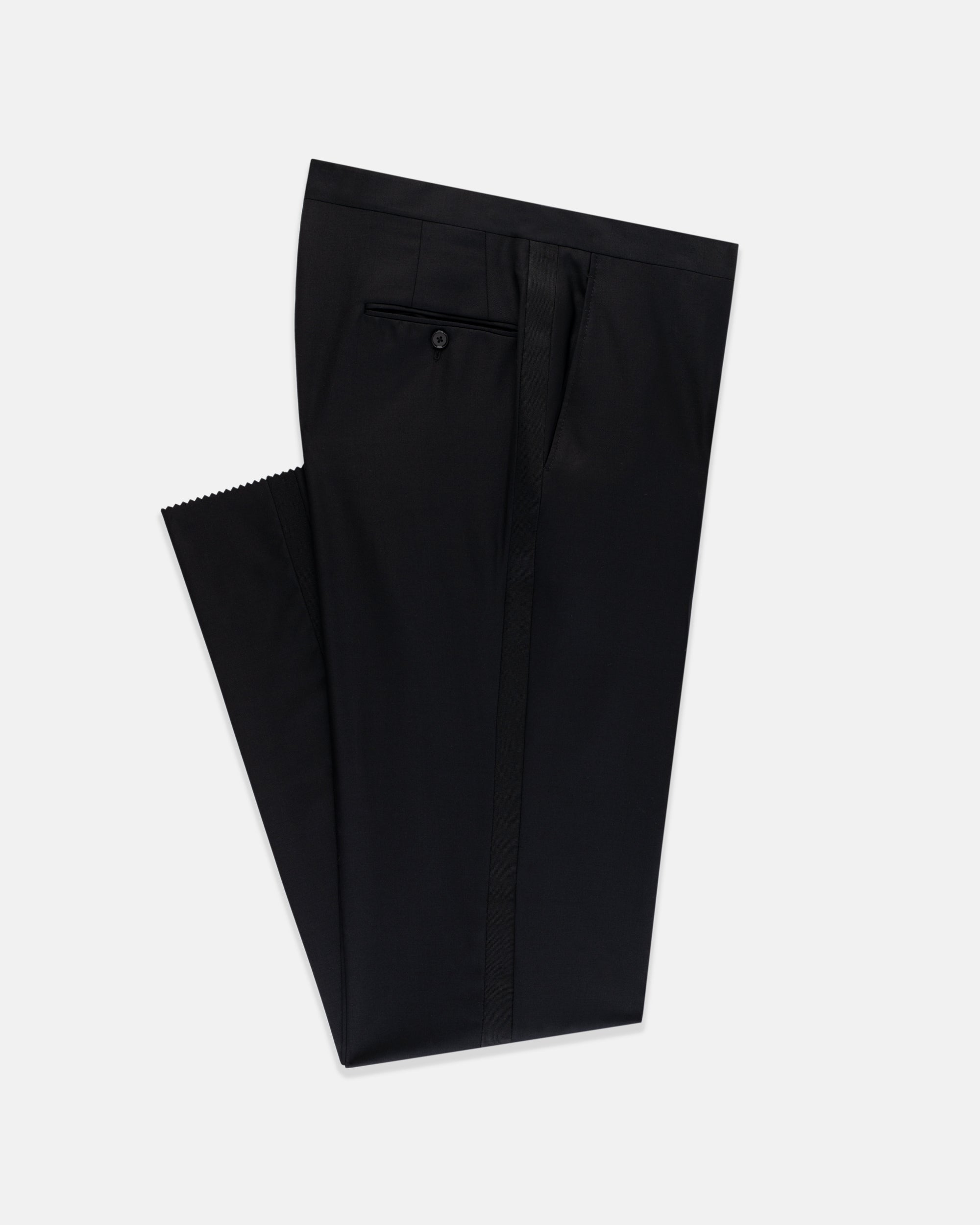 Made-in-USA Grosgrain Double Breasted Tuxedo