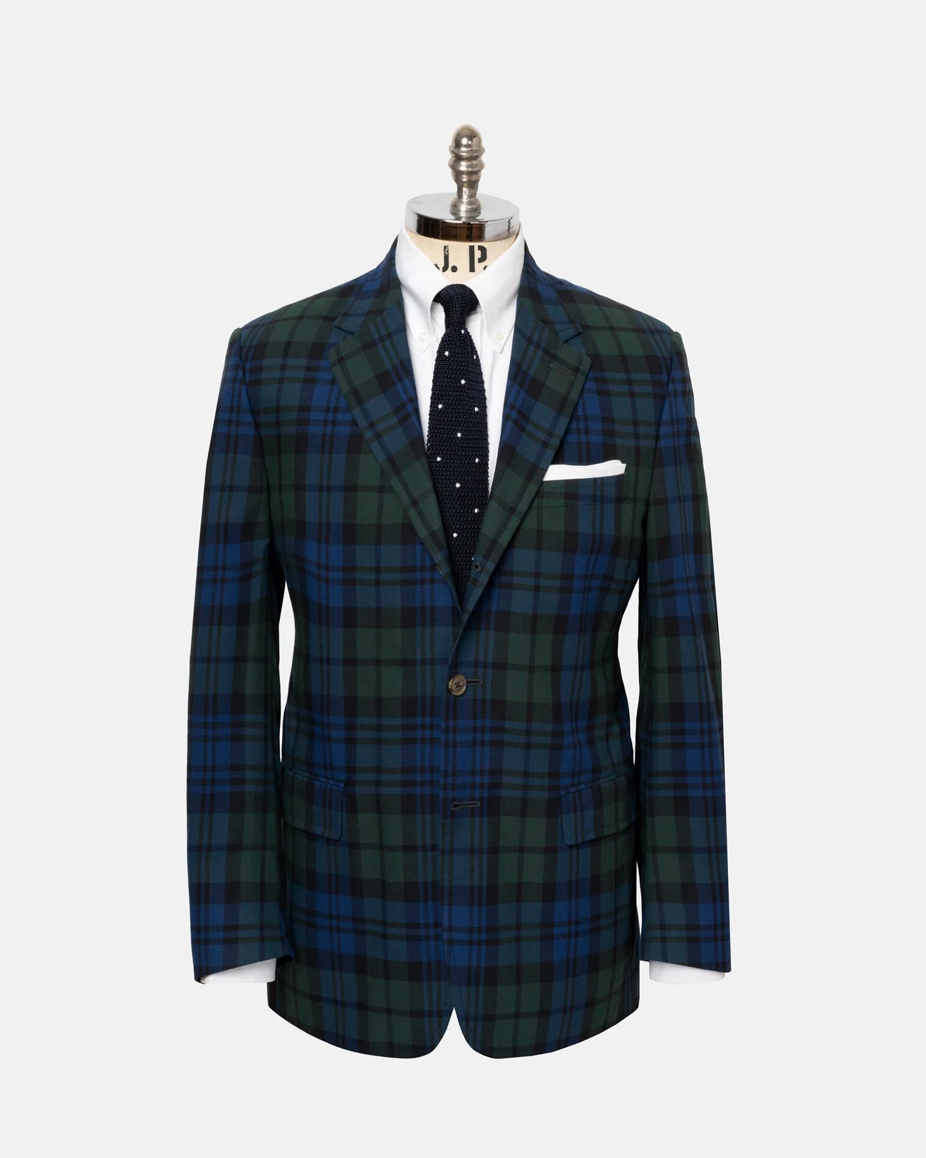 Made-in-Canada Blackwatch Tartan Madras Sport Coat