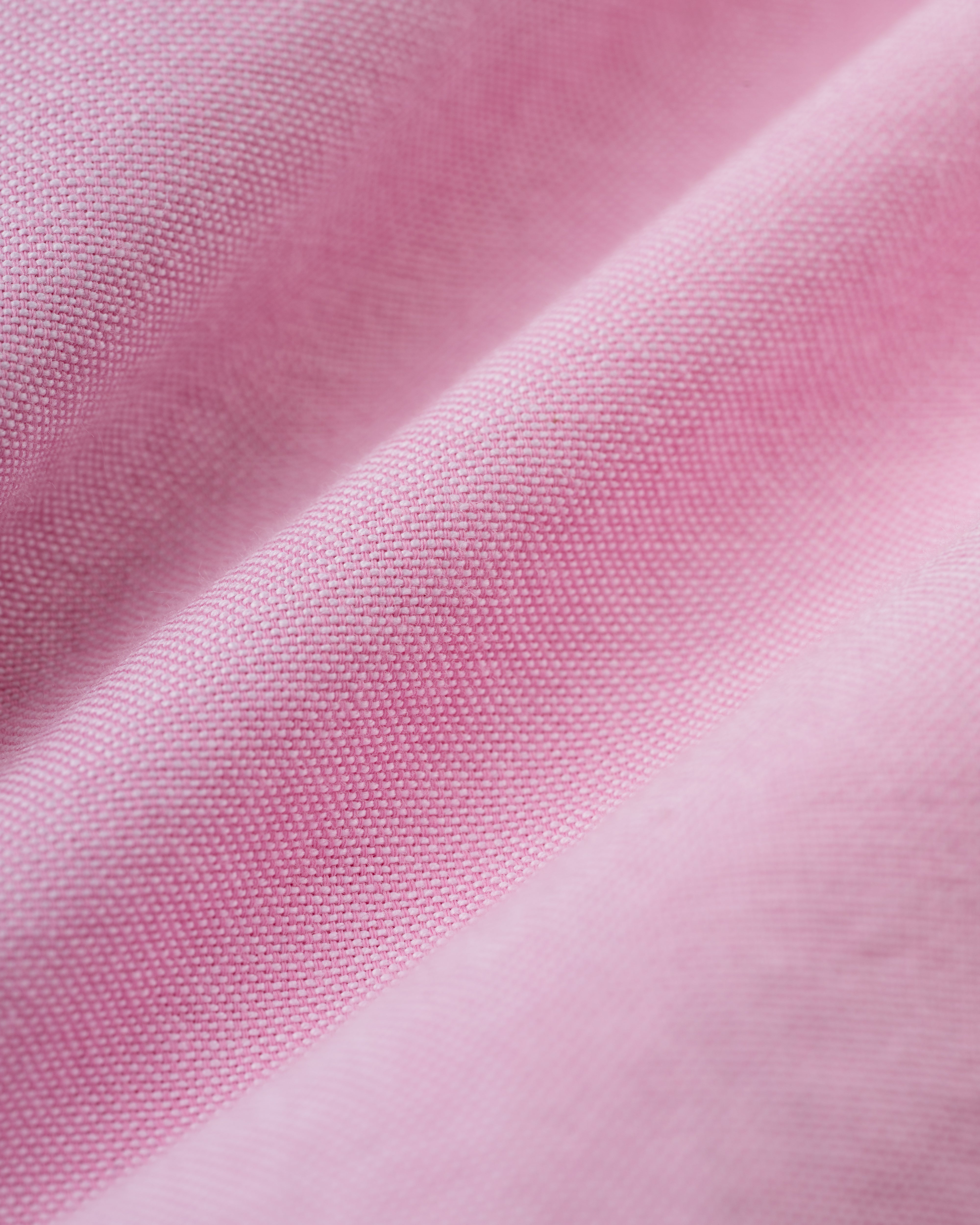 Pink Oxford Cloth Shorts - Trim Fit