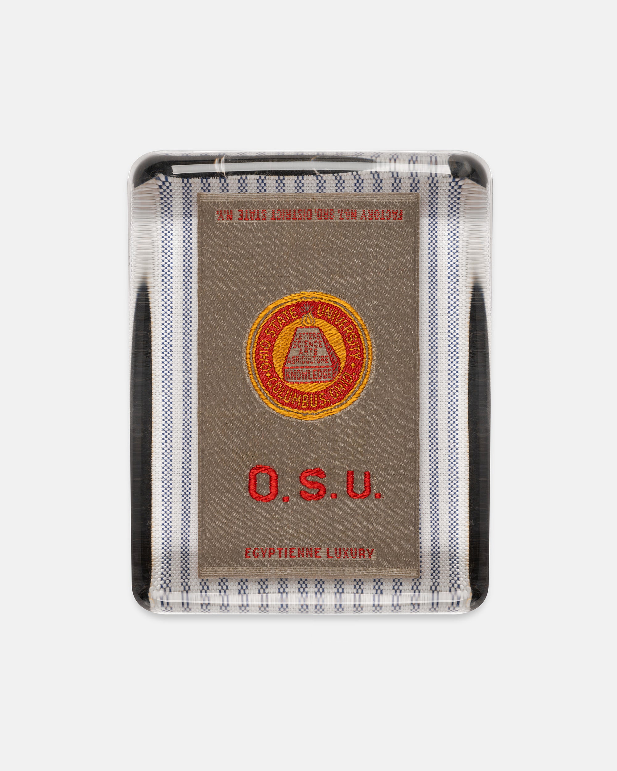 Ohio State University Silk Paperweight