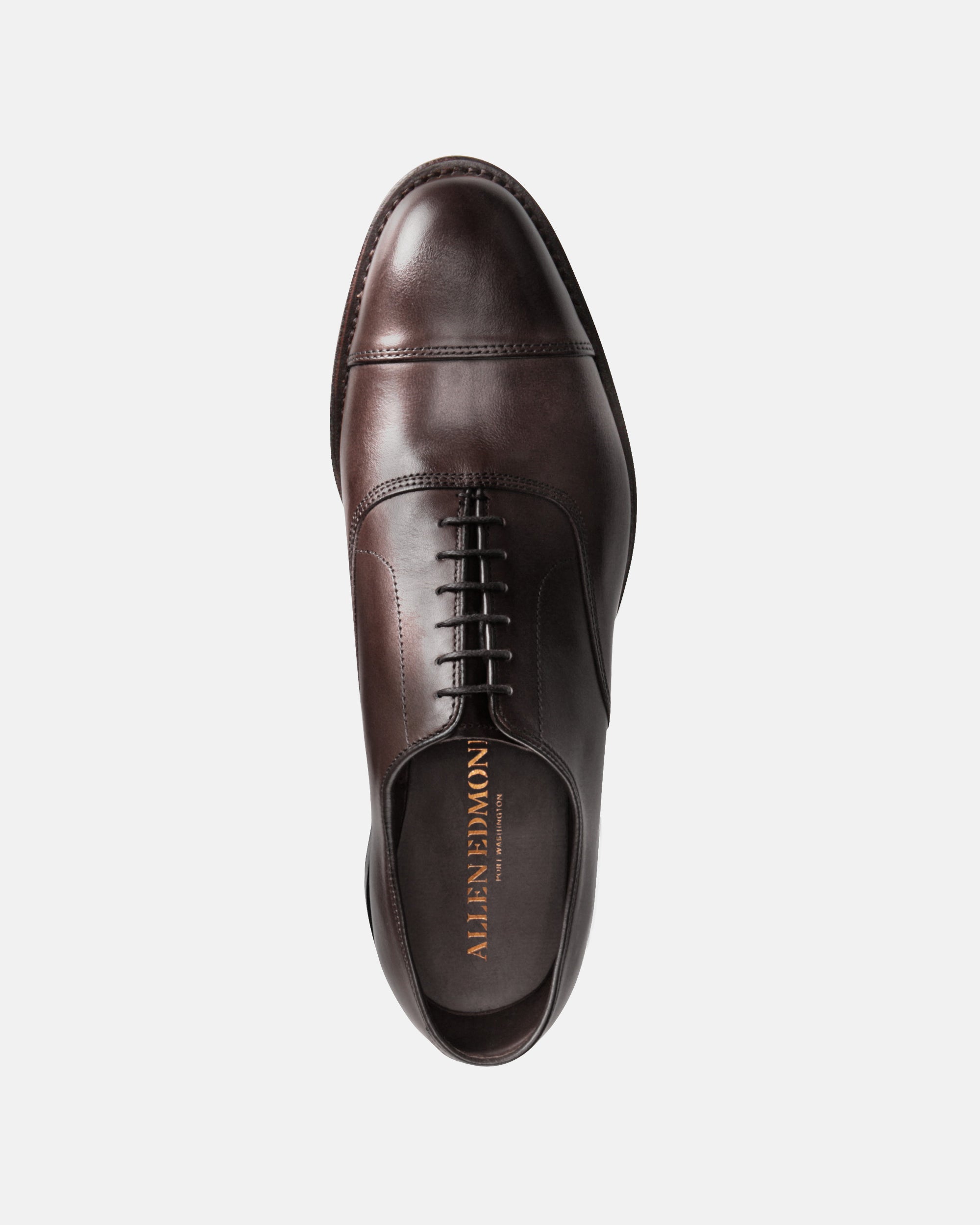 Allen Edmonds Park Avenue Cap-toe Oxford Dress Shoe Mahogany