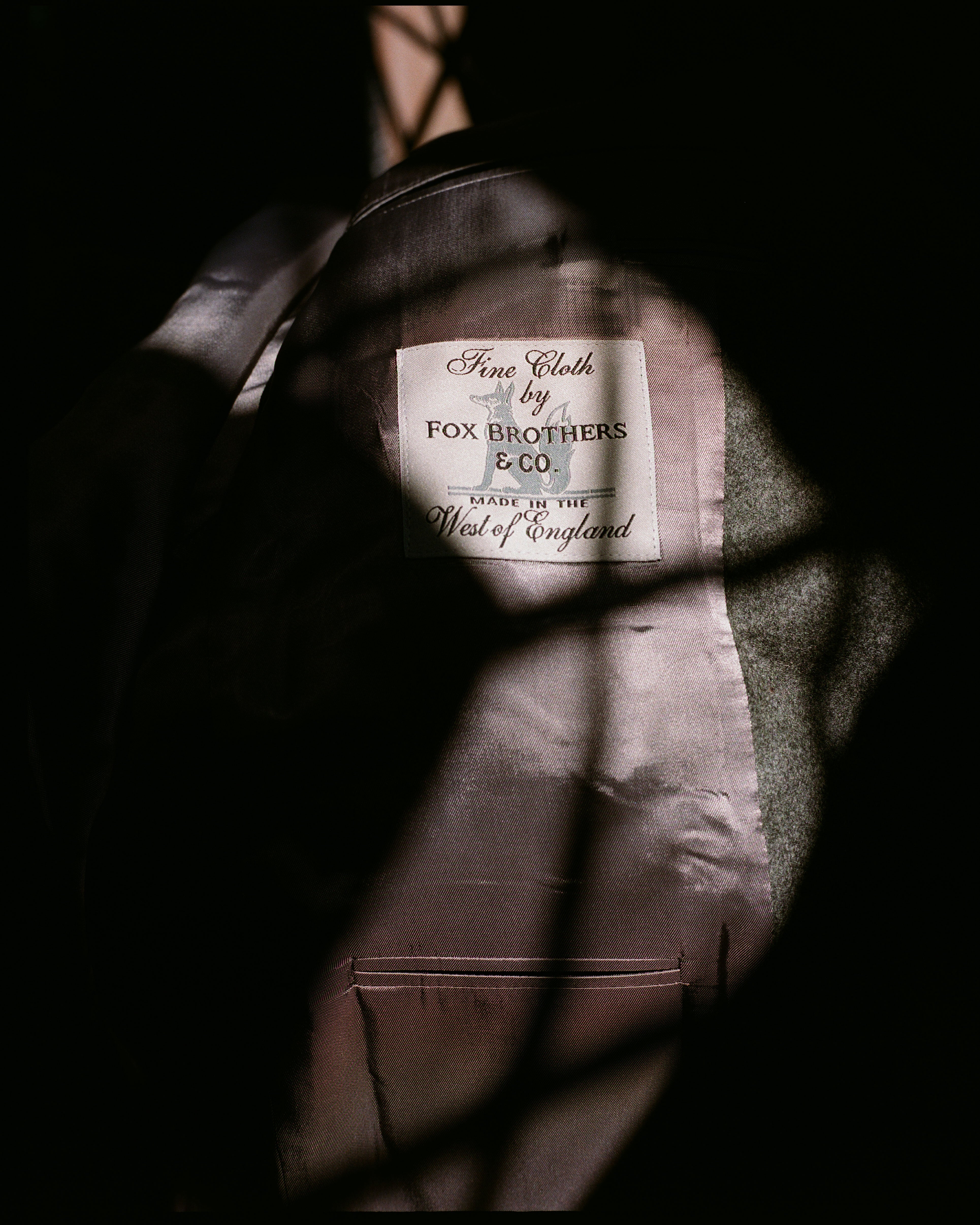 Made-in-USA Solid Grey Fox Flannel Suit - Custom Make