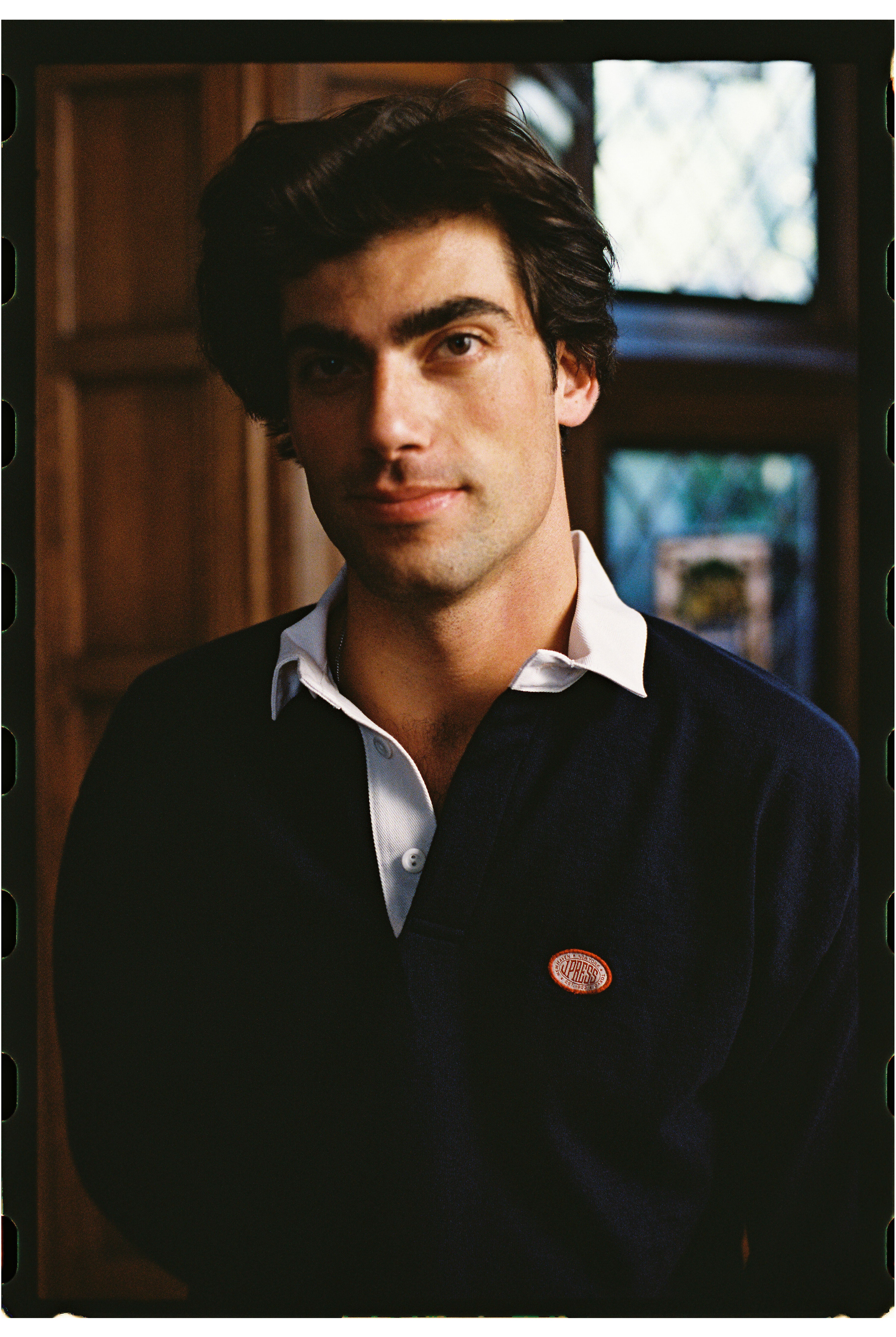 Made-in-USA Navy J. Press Seal Rugby Shirt