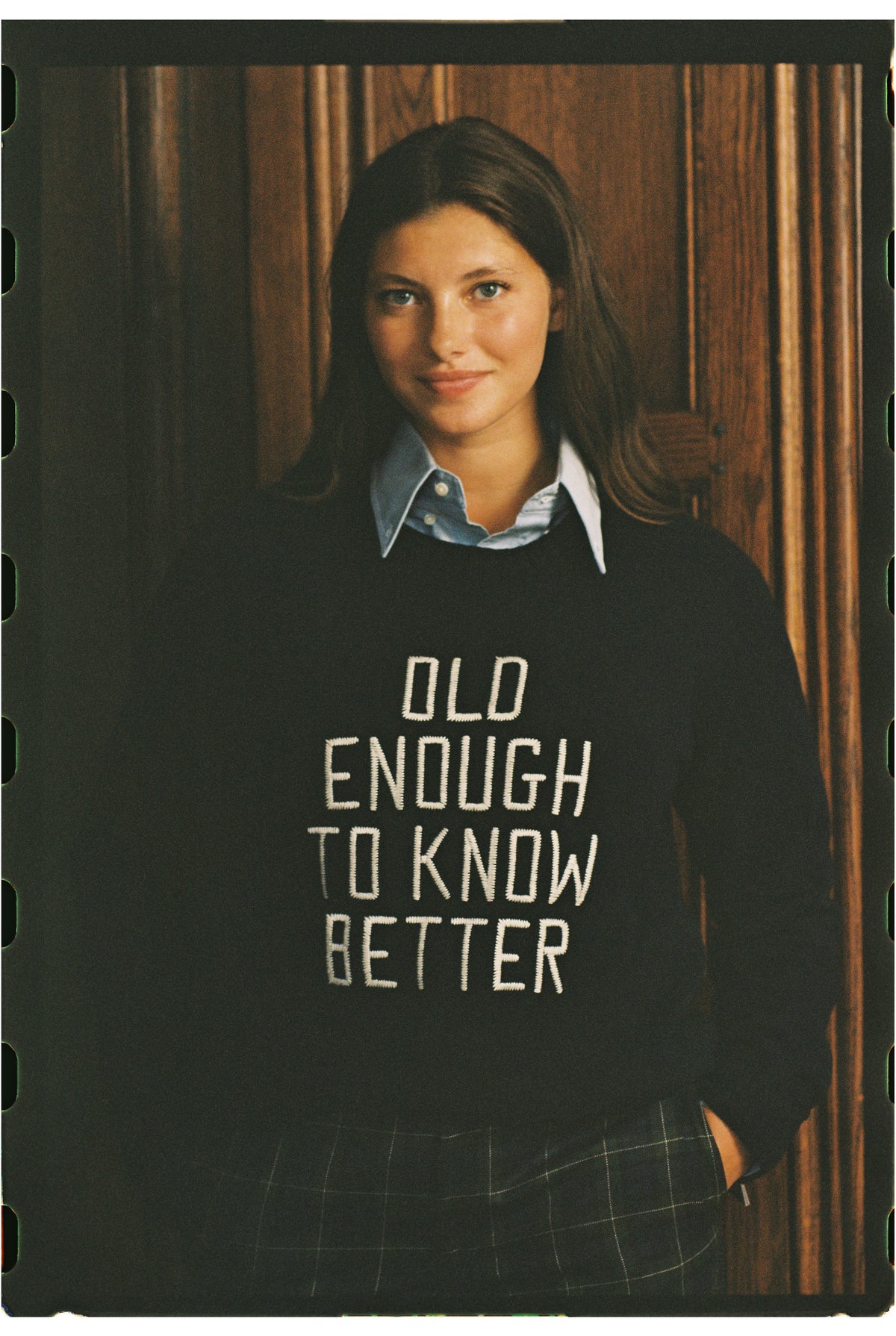Made-in-England "Old Enough to Know Better" Duke of Devonshire Sweater