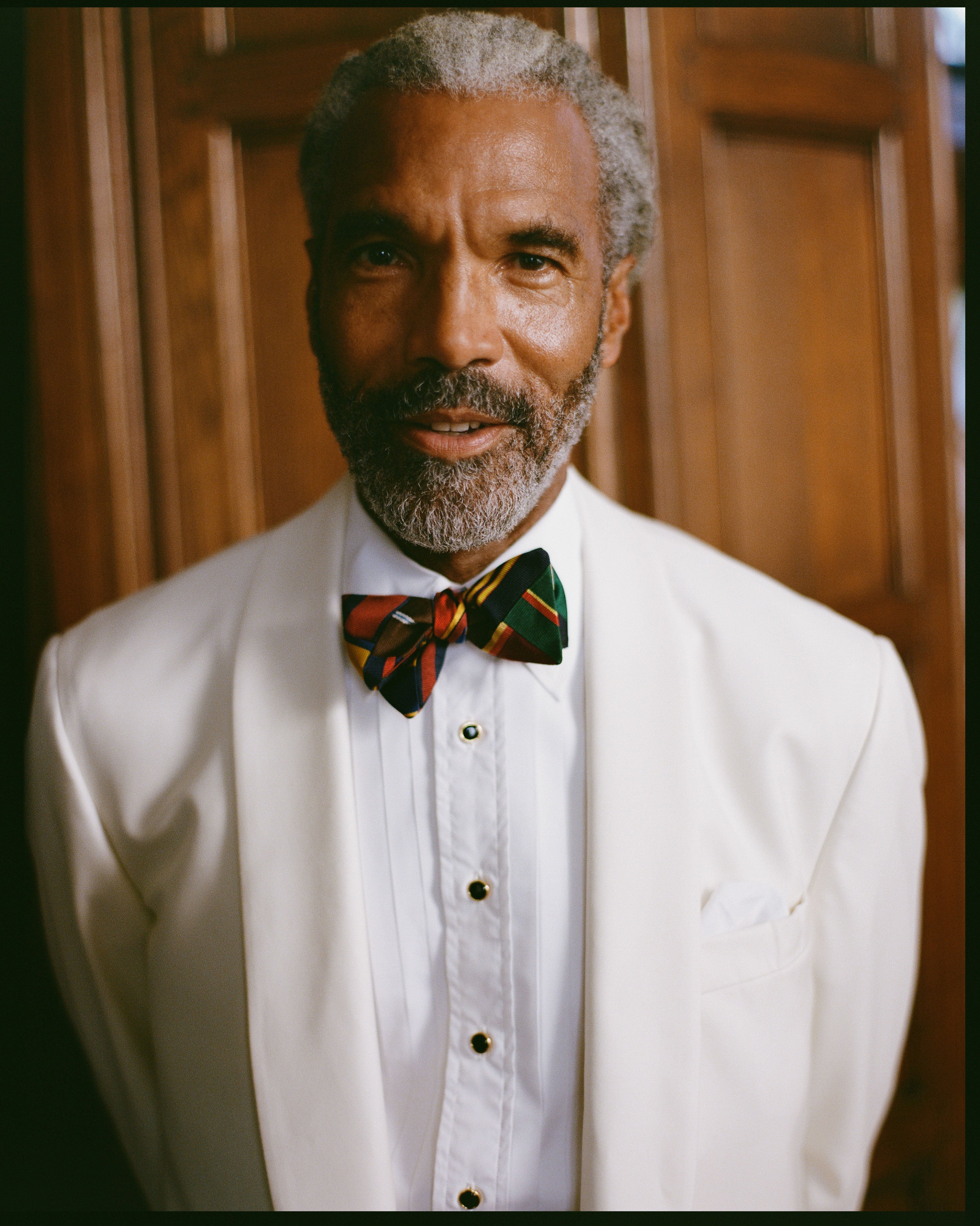 Made-in-USA Ivory Shawl Collar Dinner Jacket