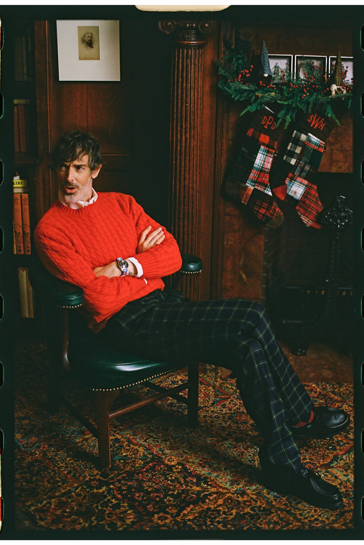 Made-in-Canada Lamont Modern Tartan Wool Trouser