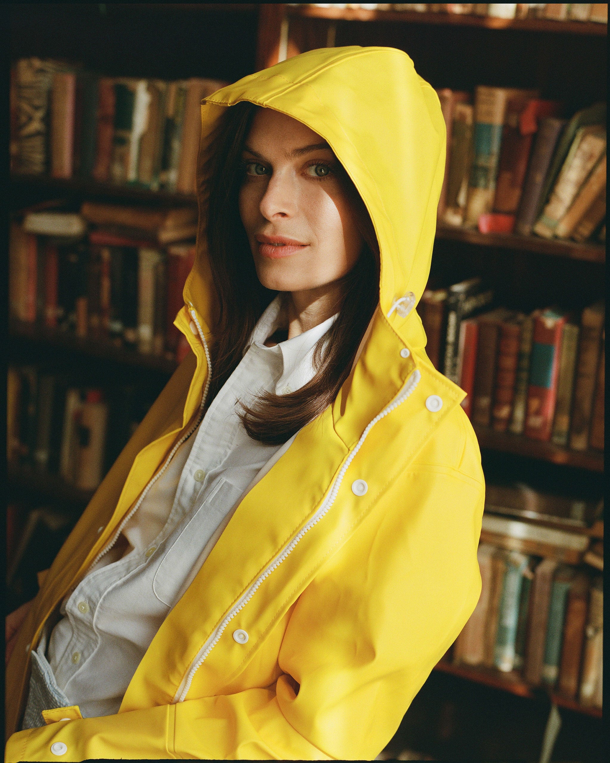 Armor Lux Yellow Original Breton Raincoat