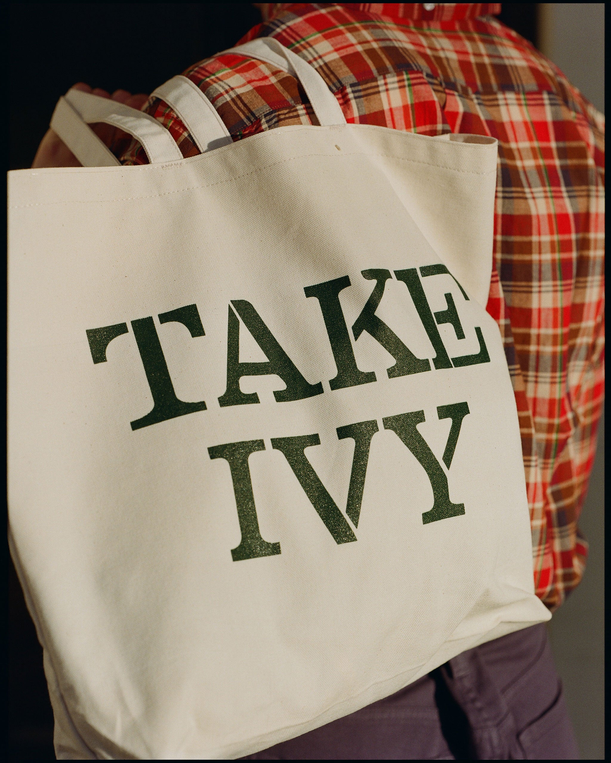 Made-in-USA Take Ivy Canvas Tote Bag