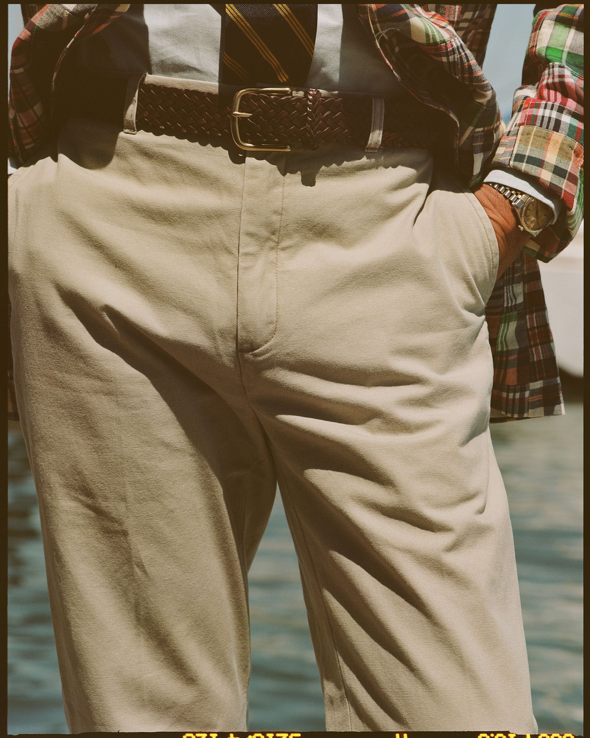 Khaki Washed Canvas Cape Cod Pant