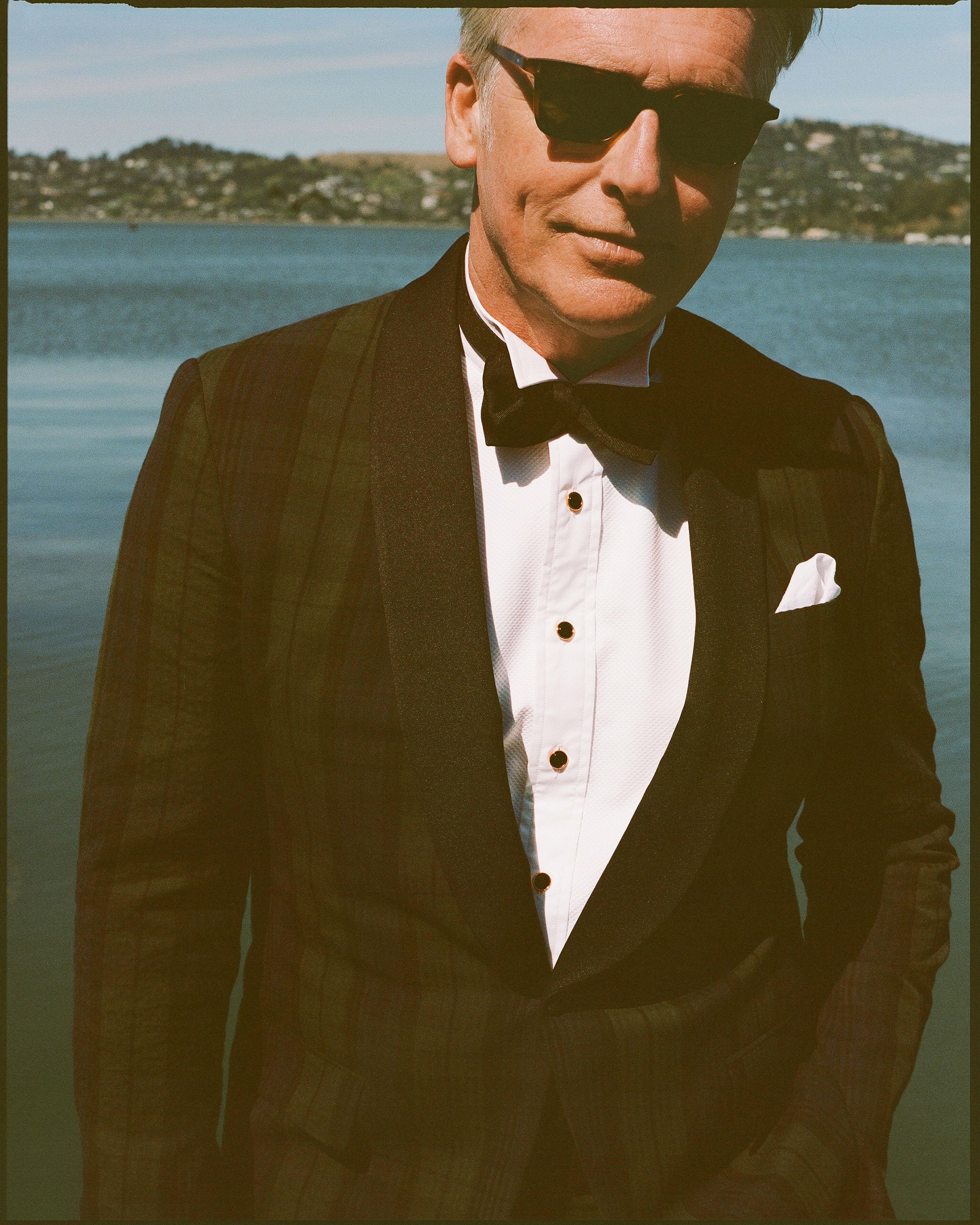 Made-in-USA Black Watch Tartan Seersucker Dinner Jacket - Custom Make