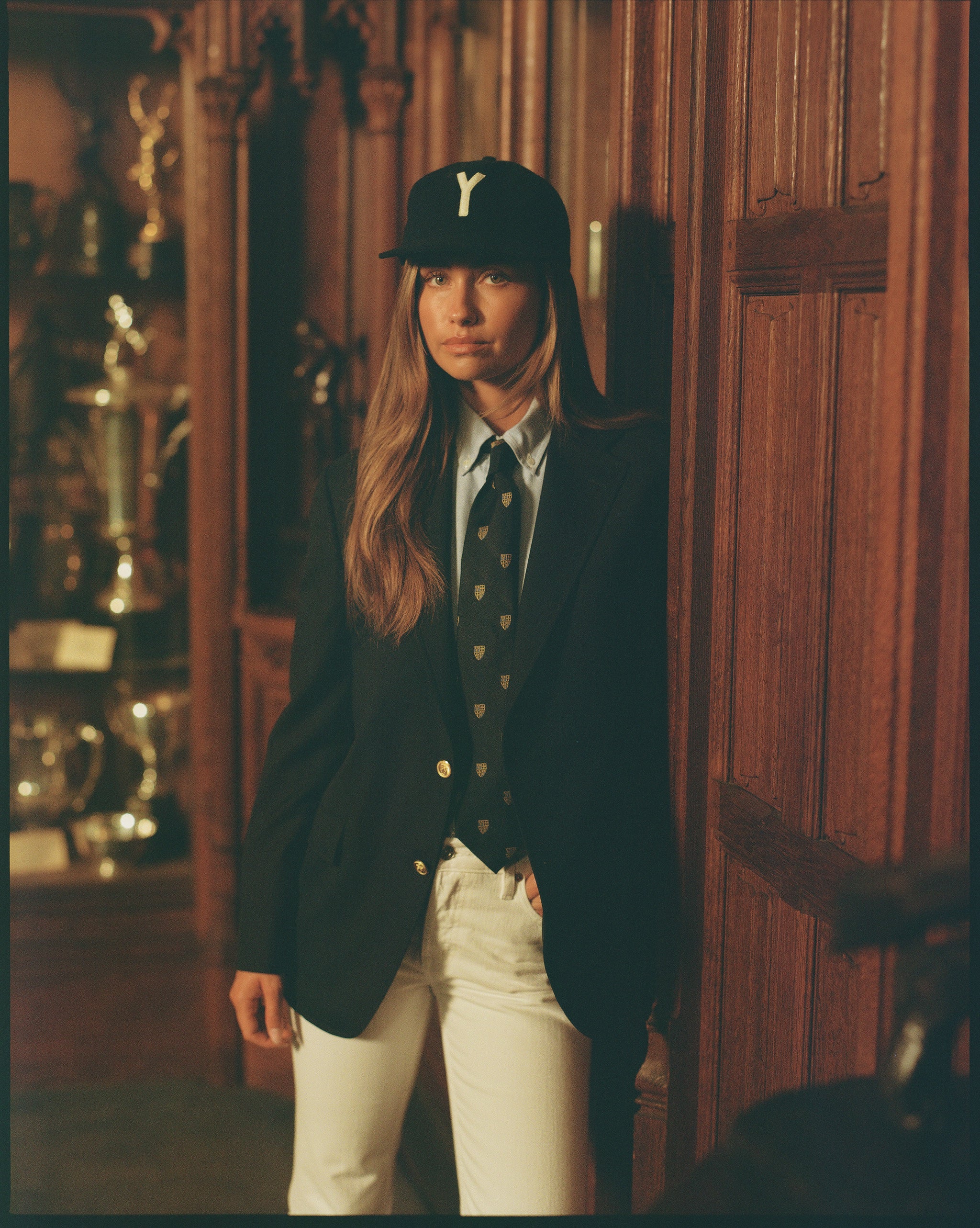 Made-in-USA Women's Navy Blazer