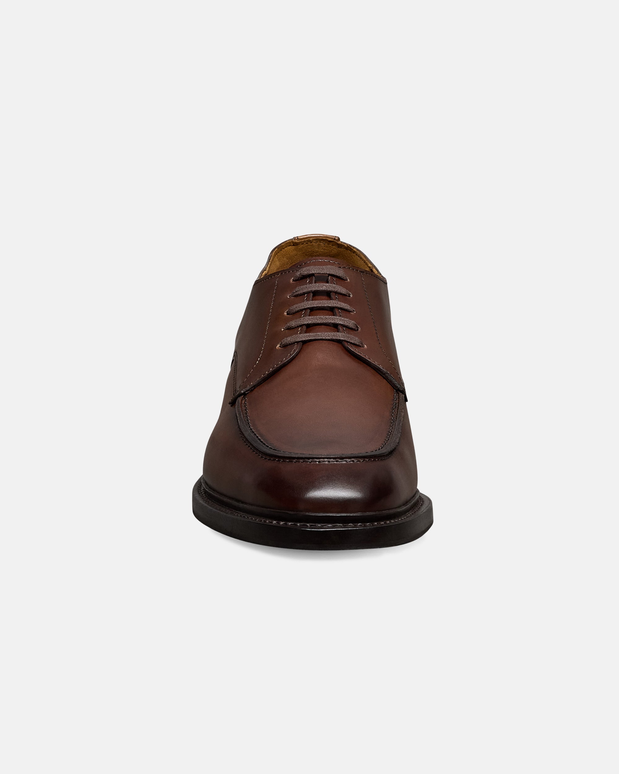 Allen Edmonds Rivington Apron-toe Derby Dress Shoe Dark Chili