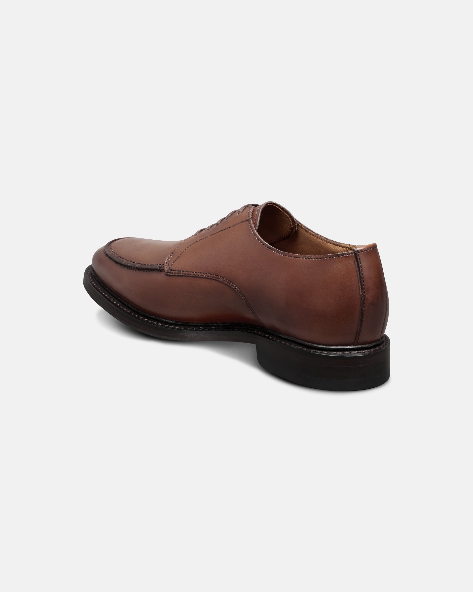 Allen Edmonds Rivington Apron-toe Derby Dress Shoe Dark Chili