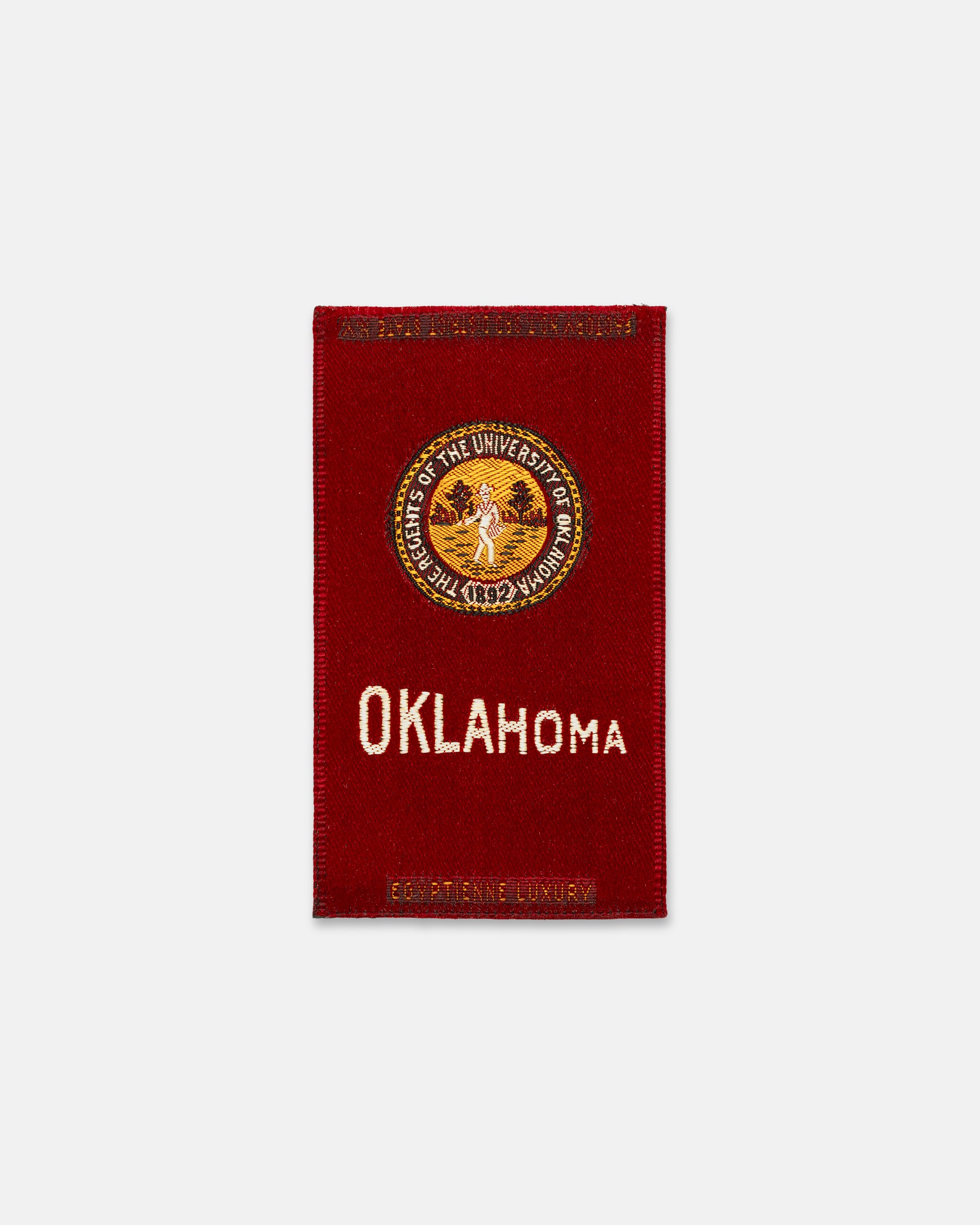University Of Oklahoma Silk Paperweight