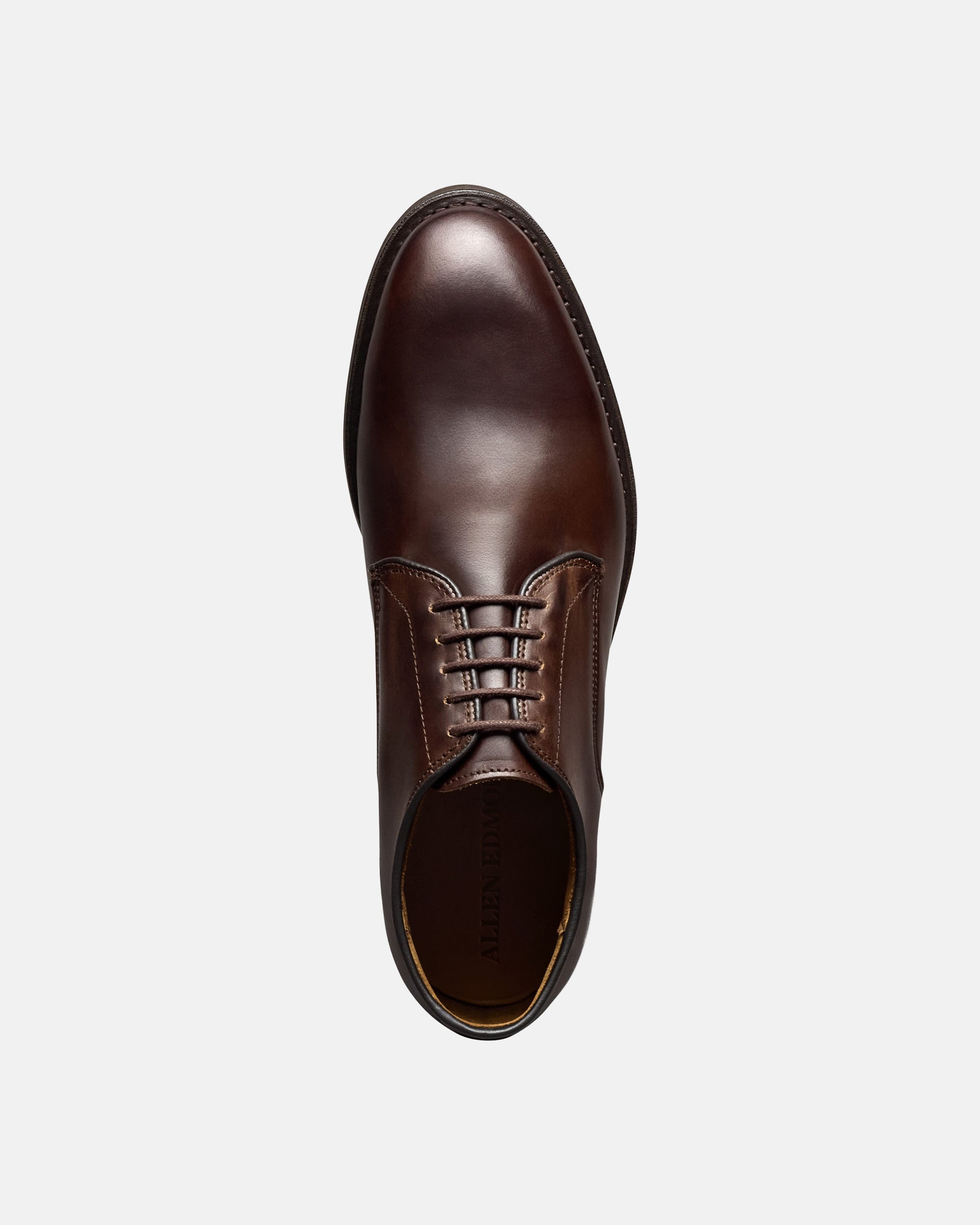 Allen Edmonds Ramsey Plain-toe Derby Dress Shoe Dark Brown