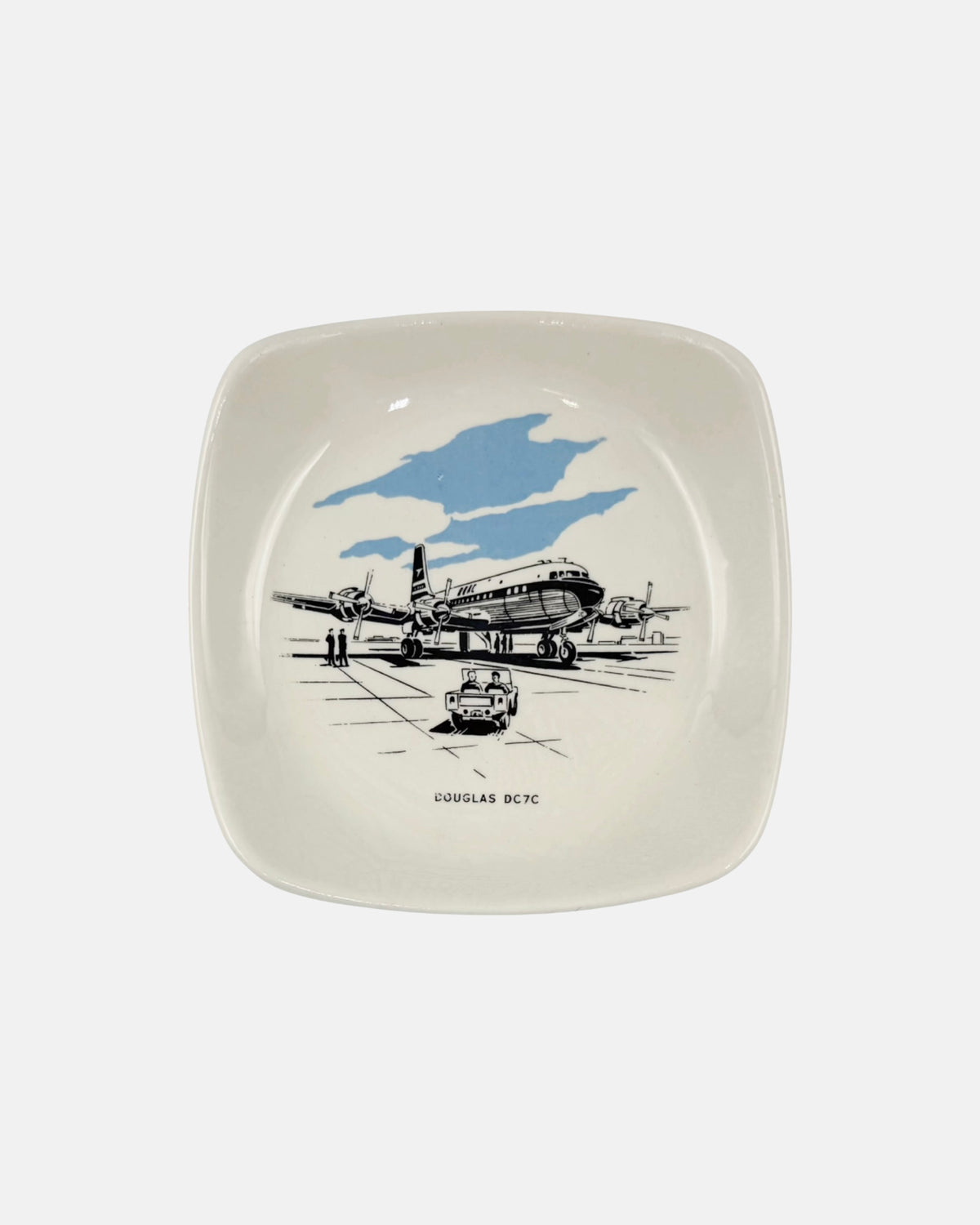 Vintage BOAC de Havilland DH.106 Comet 4 Wade Airplane Jet Ashtray