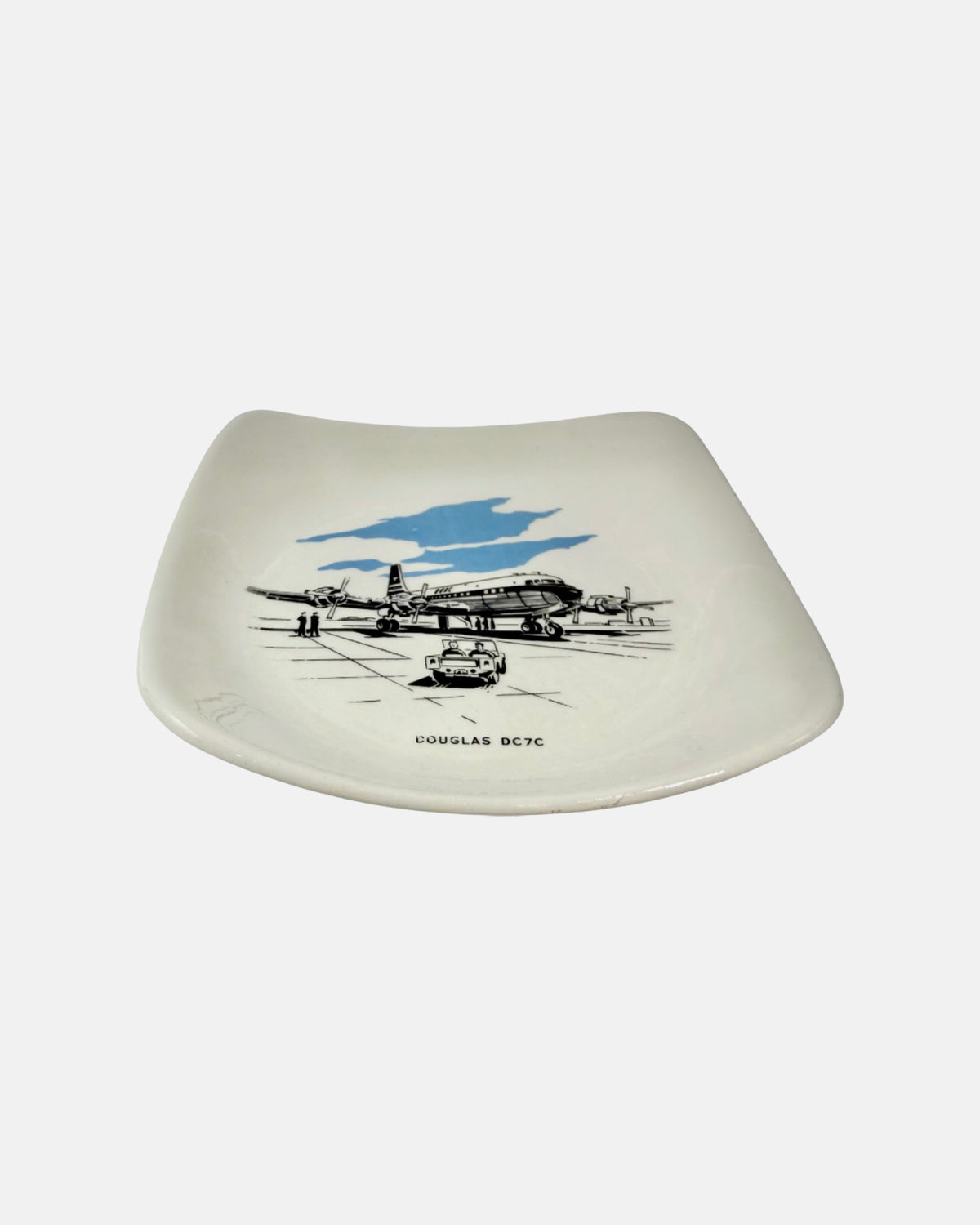 Vintage BOAC de Havilland DH.106 Comet 4 Wade Airplane Jet Ashtray