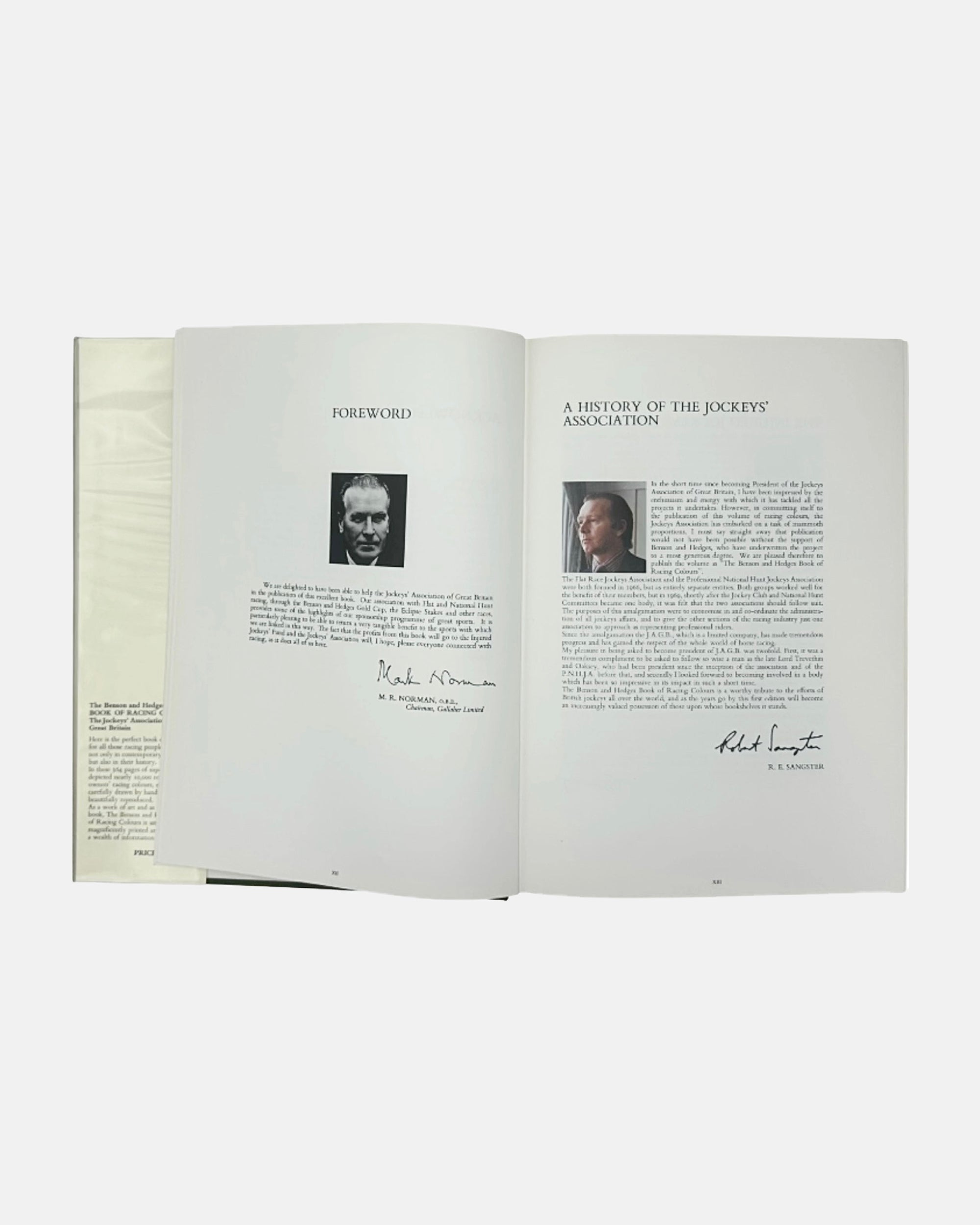 The Benson and Hedges Book of Racing Colours First Edition 1973