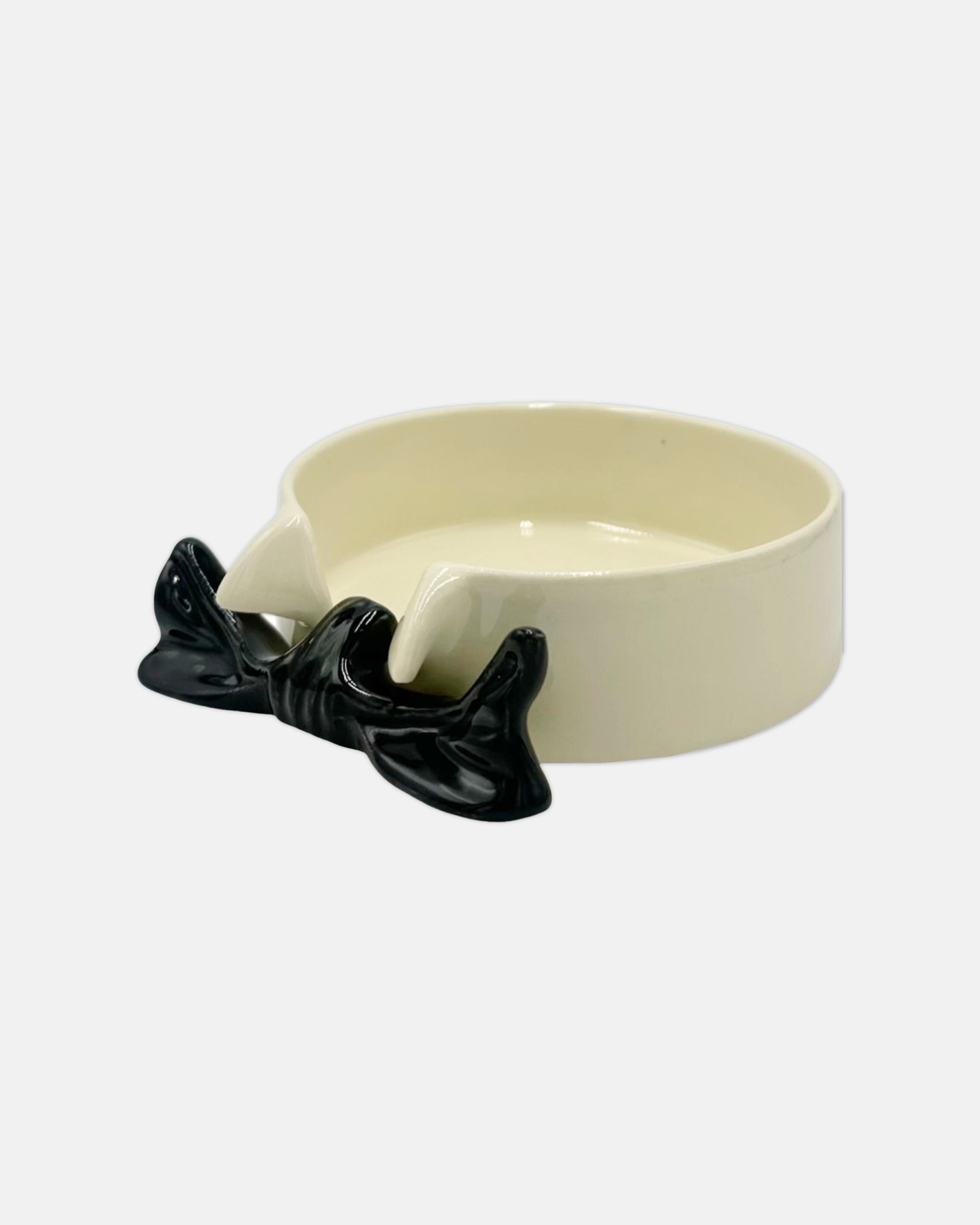 Vintage Bow Tie & Collar Ceramic Ashtray