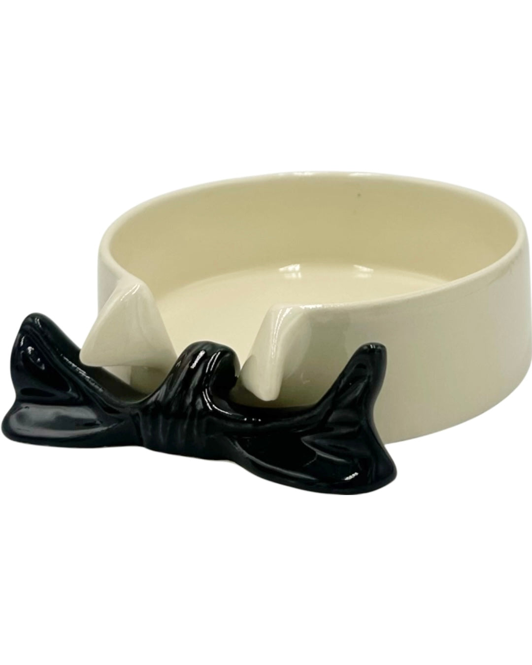 Vintage Bow Tie & Collar Ceramic Ashtray