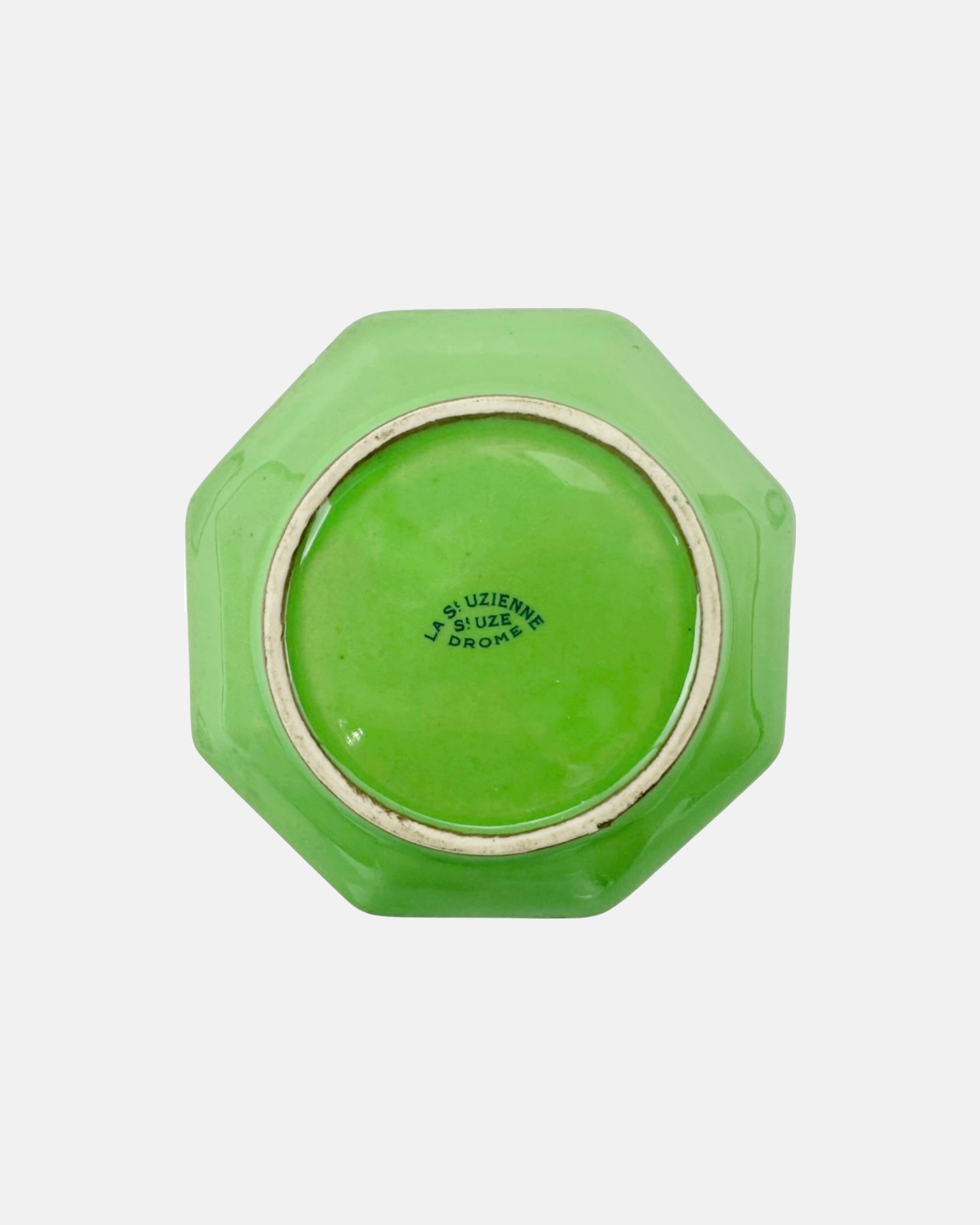 Vintage Cafe de la Paix Paris Green Ashtray