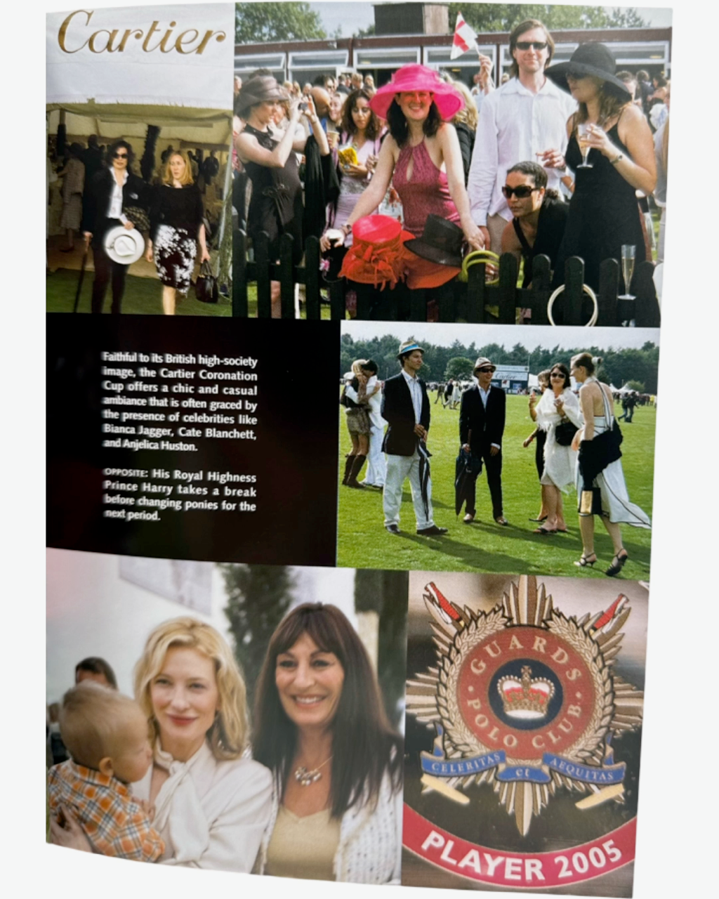 The Cartier The Polo Games by Aline Coquelle 2006 Book