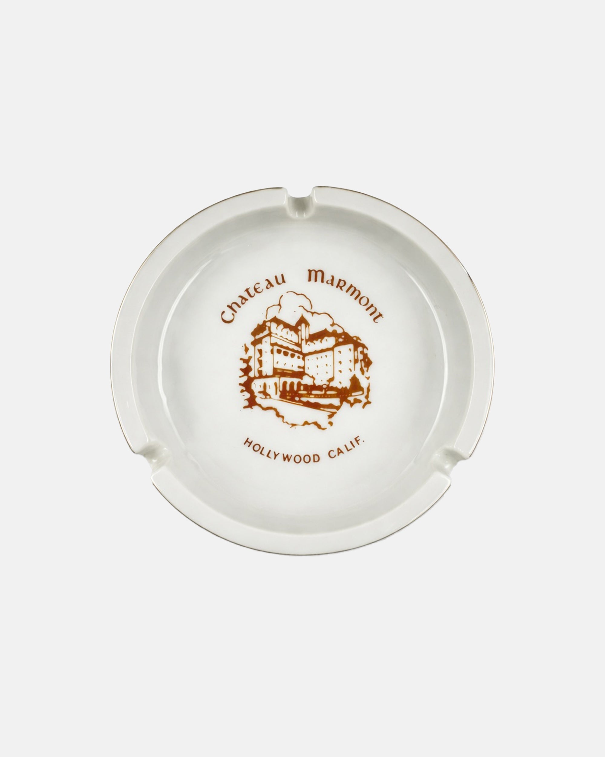 Vintage Chateau Marmont Hotel Hollywood California Ashtray