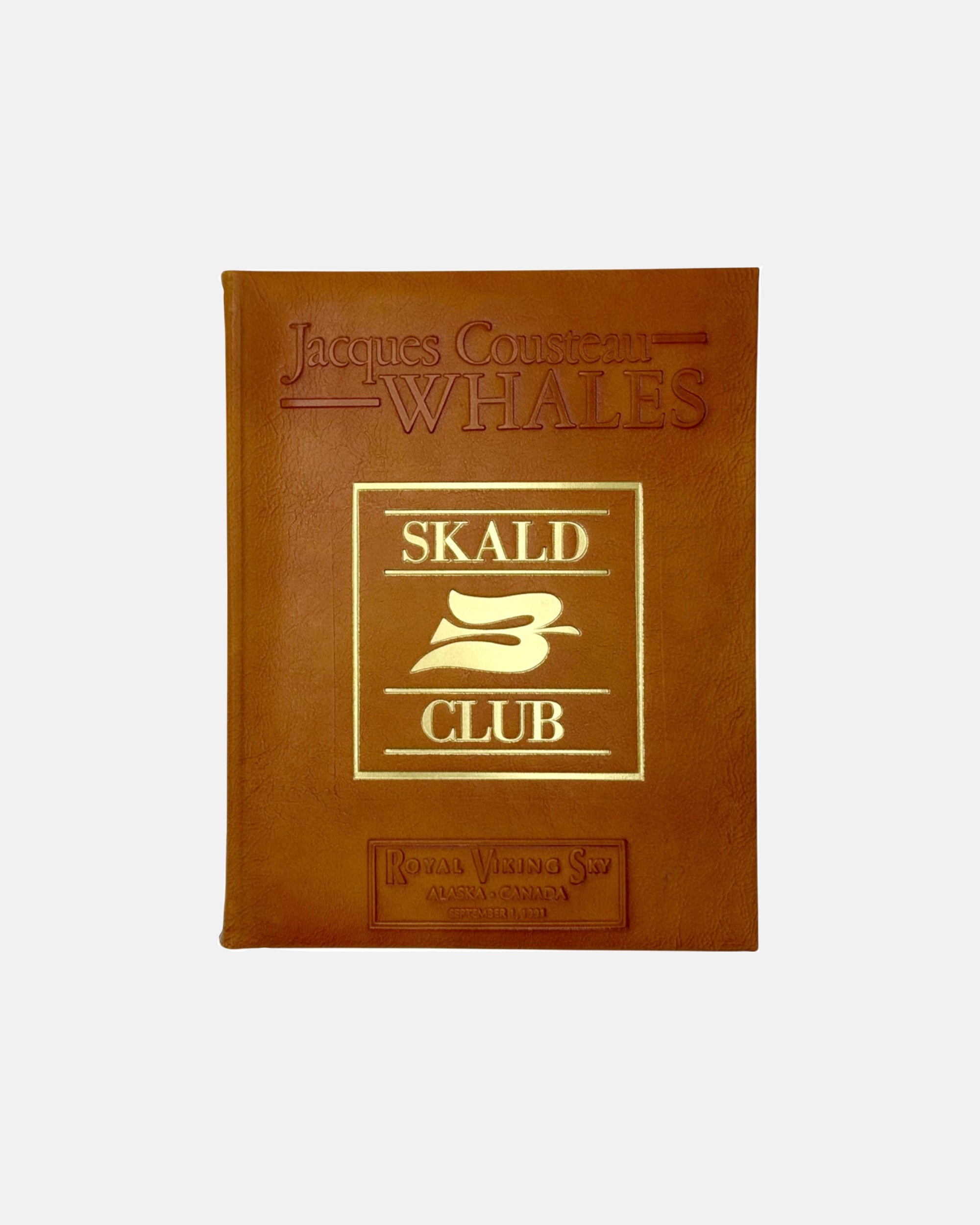 Jacques Cousteau Whales Skald Club Limited Edition 1991 Book