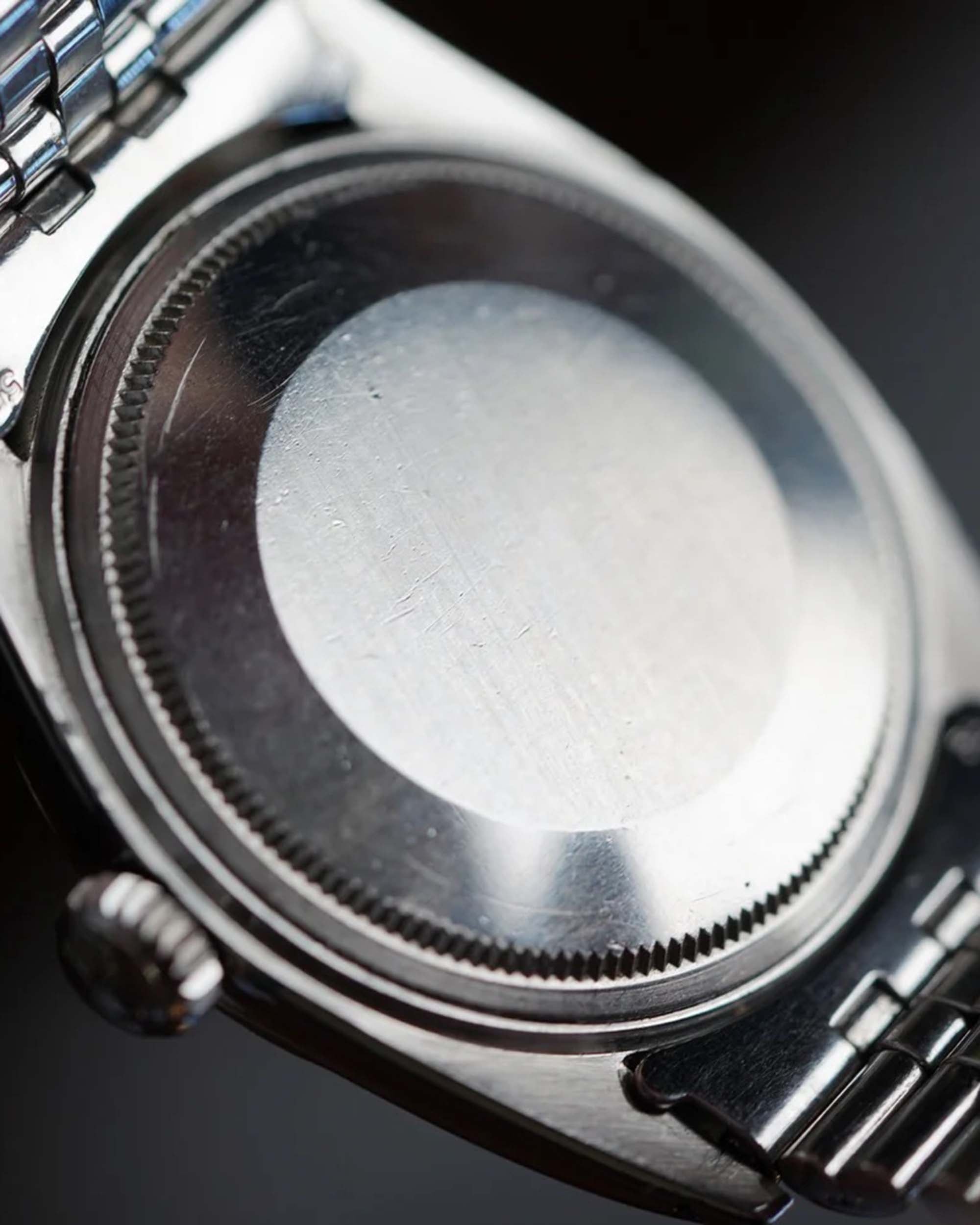 Rolex Grey Dial Datejust Reference 1601 Unpolished