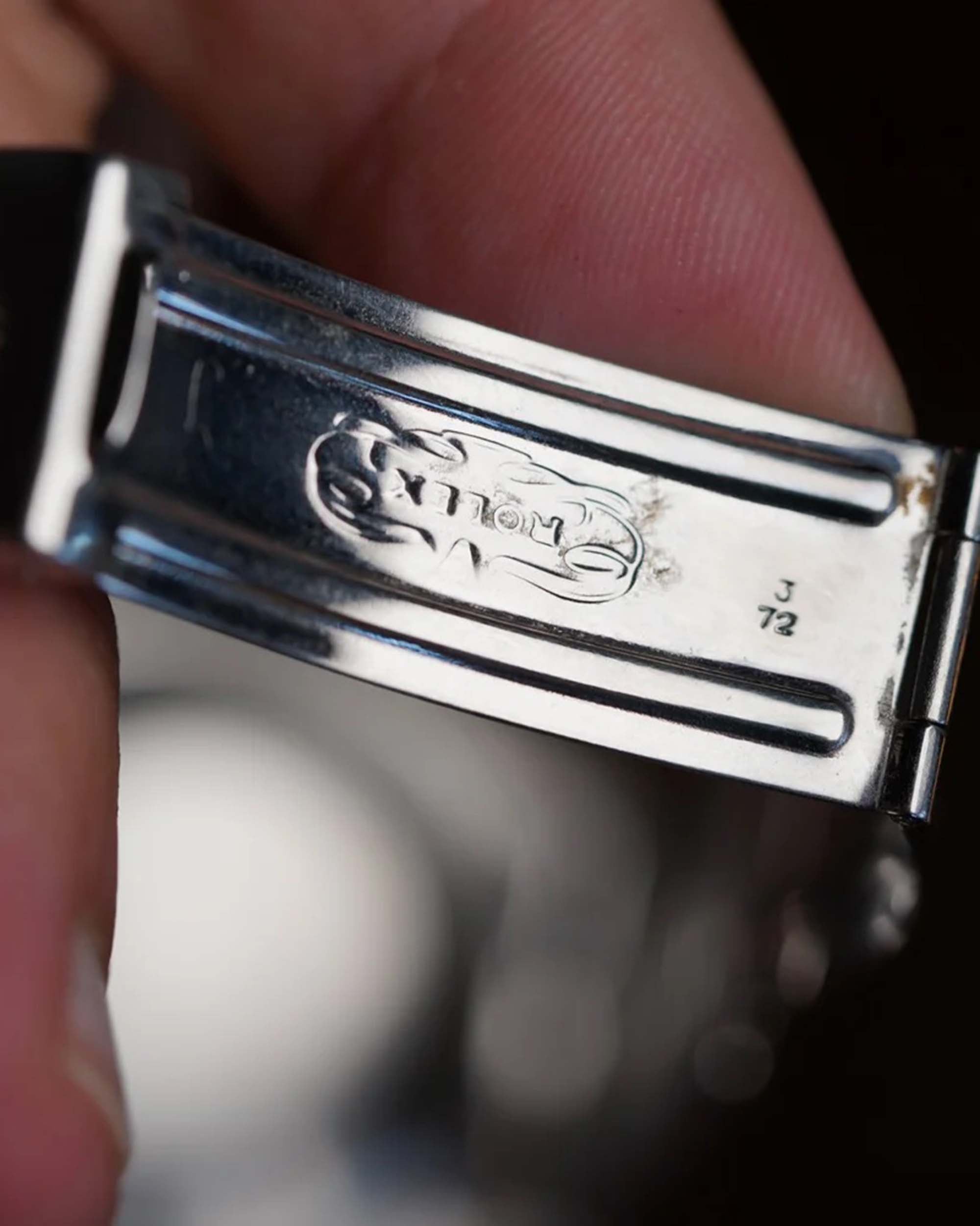 Rolex Grey Dial Datejust Reference 1601 Unpolished