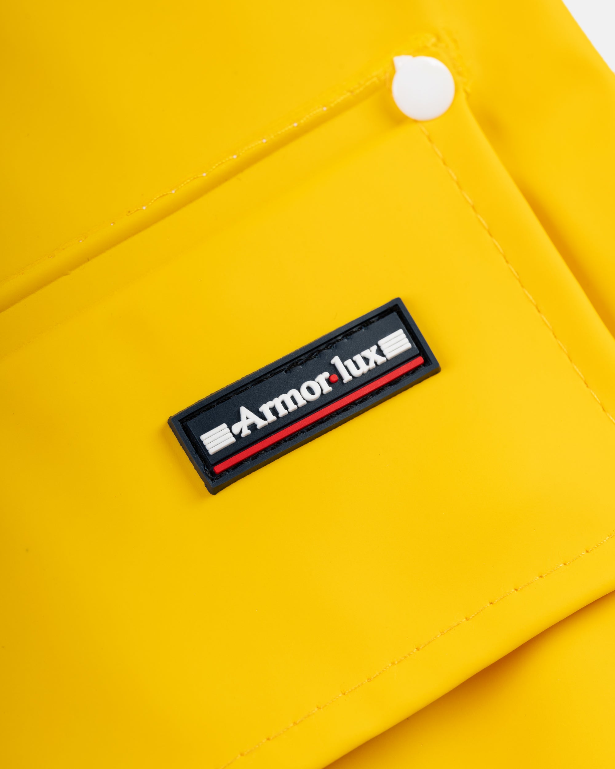 Armor Lux Yellow Original Breton Raincoat