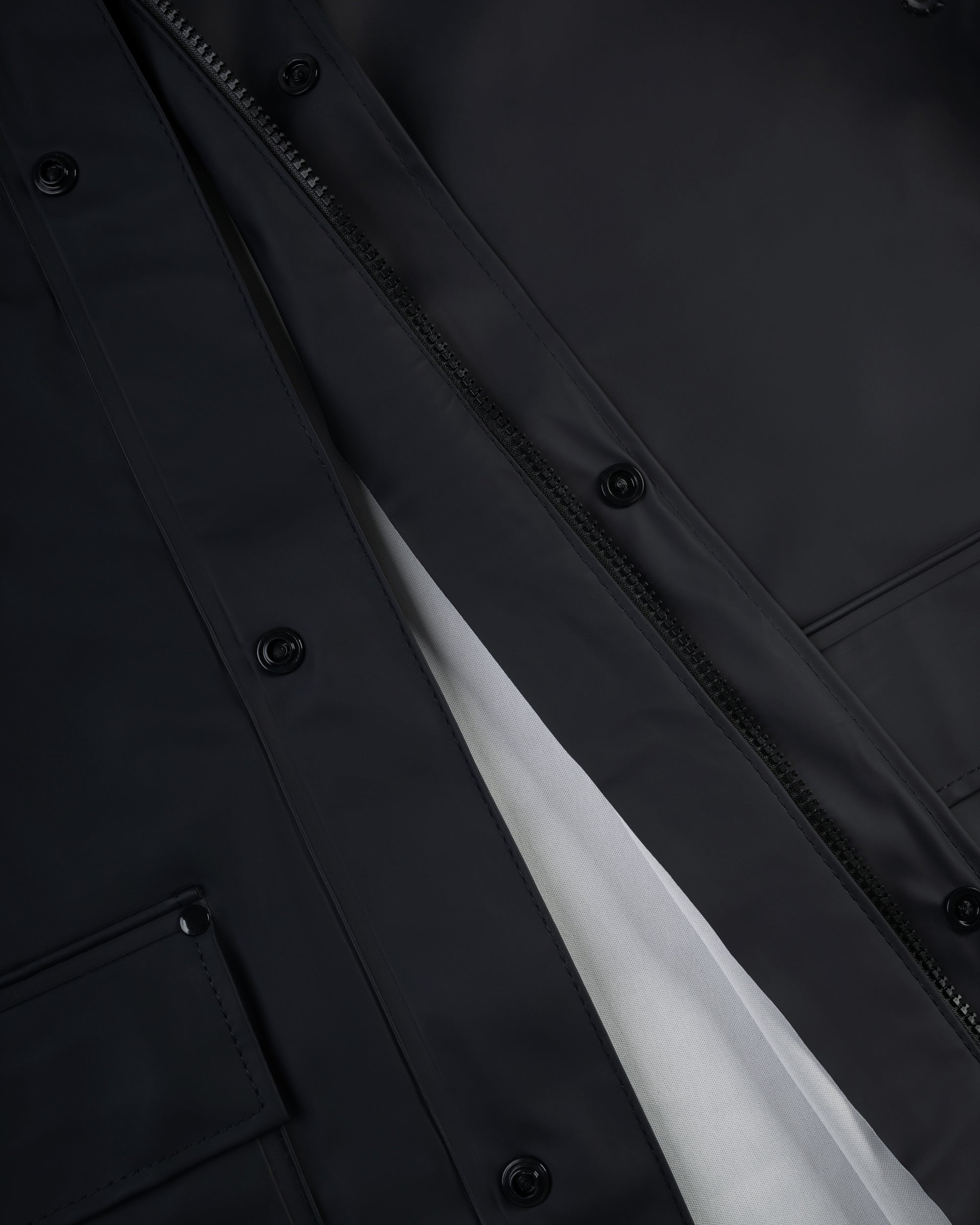 Armor Lux Navy Original Breton Raincoat