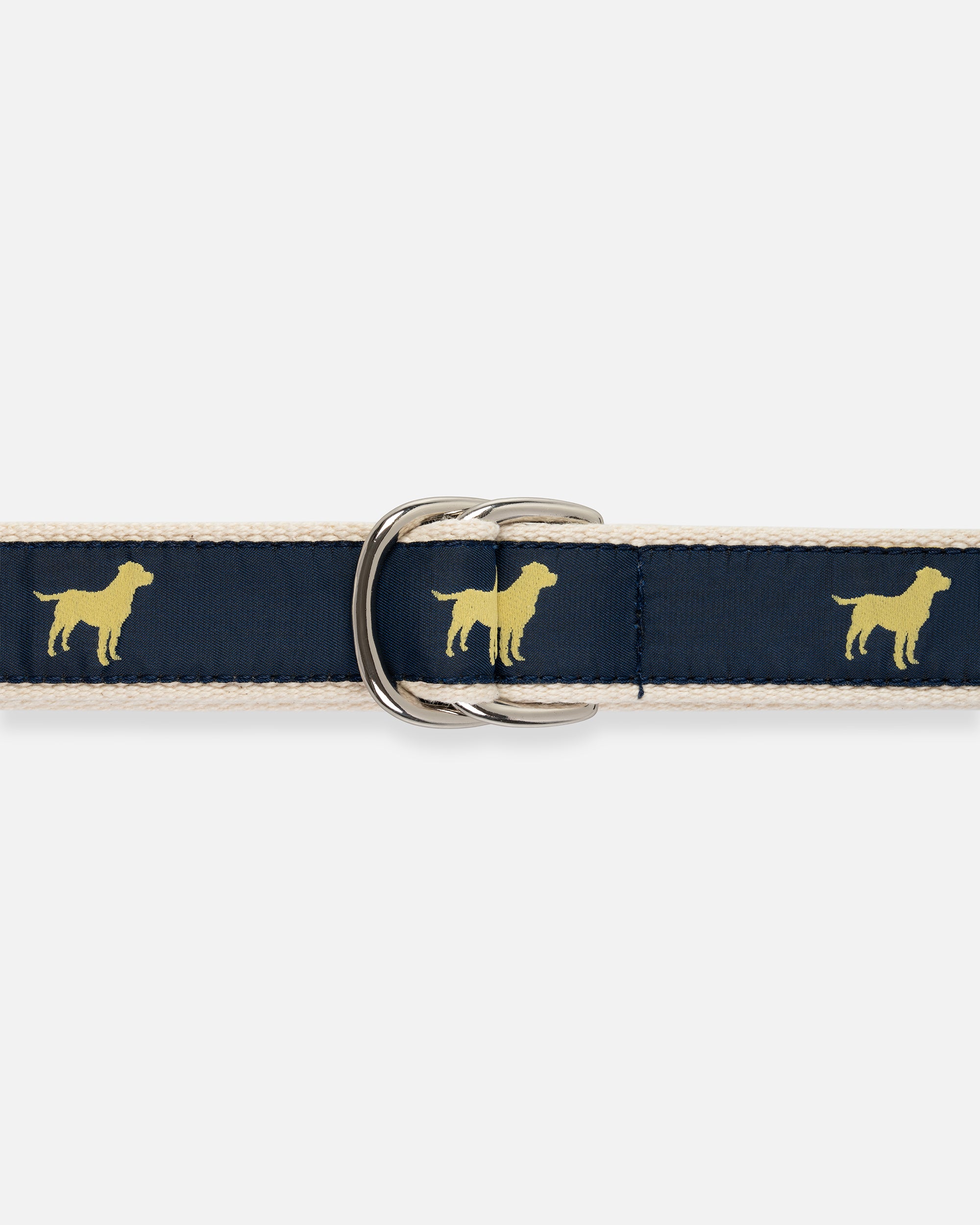 Made-in-USA Retrievers Motif D Ring Belt
