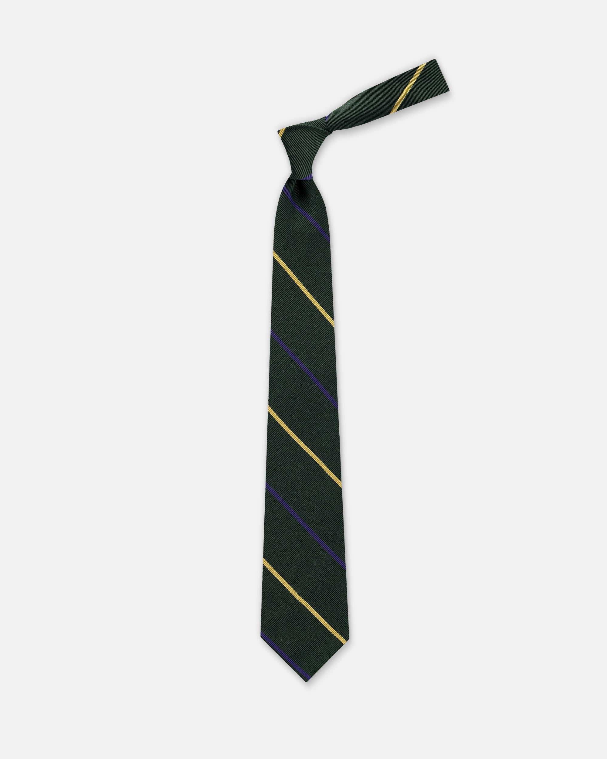 Made-in-UK 3rd County of London Yeomanry Silk Repp Tie