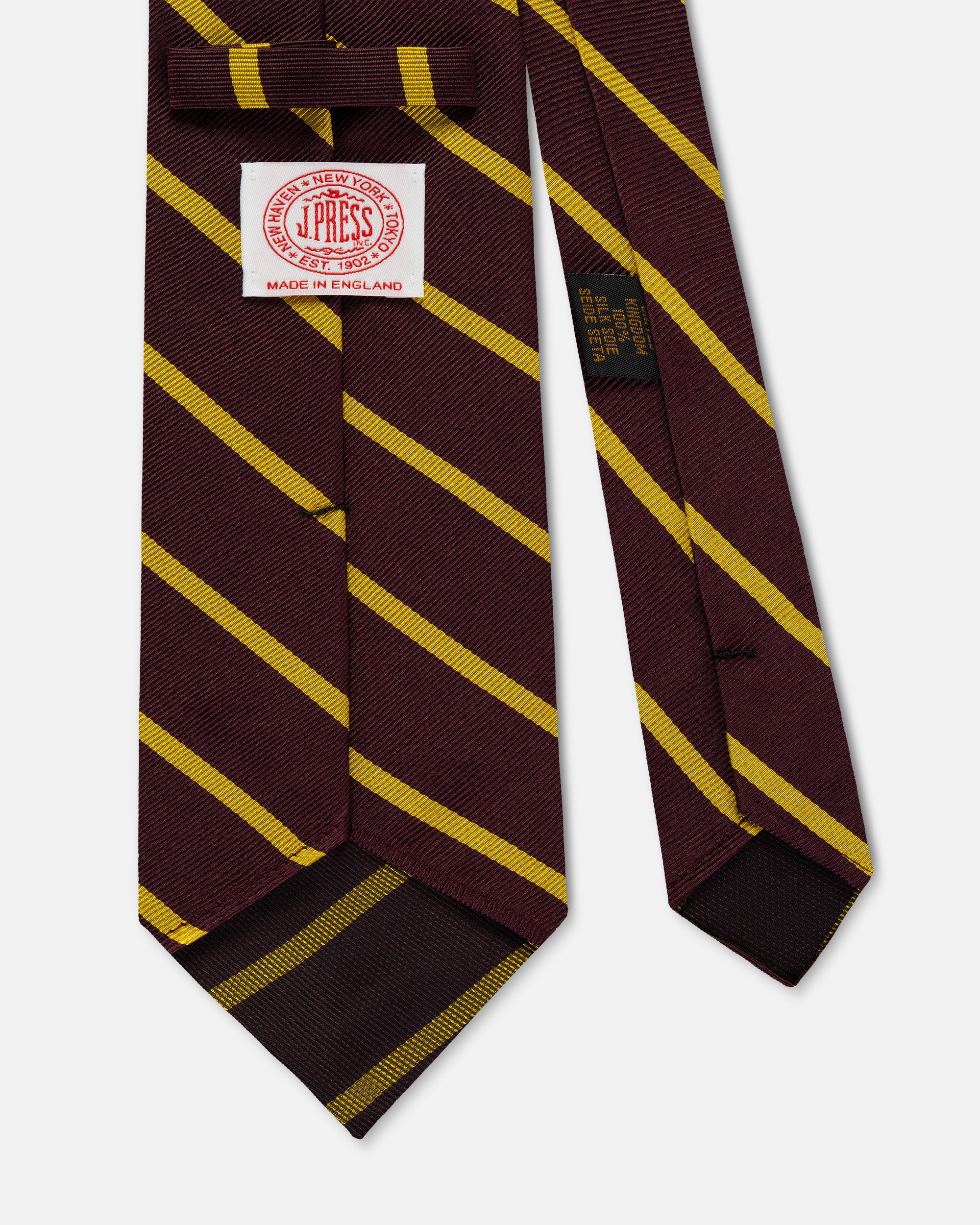 Made-in-UK Northants County Cricket Club Silk Repp Tie